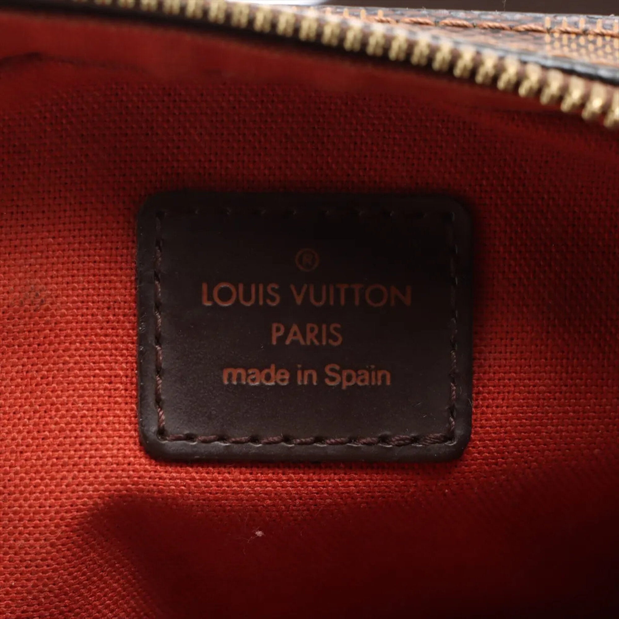 Louis Vuitton Damier Ebene Leather Coated Canvas Sling Bag (Pre-Owned)