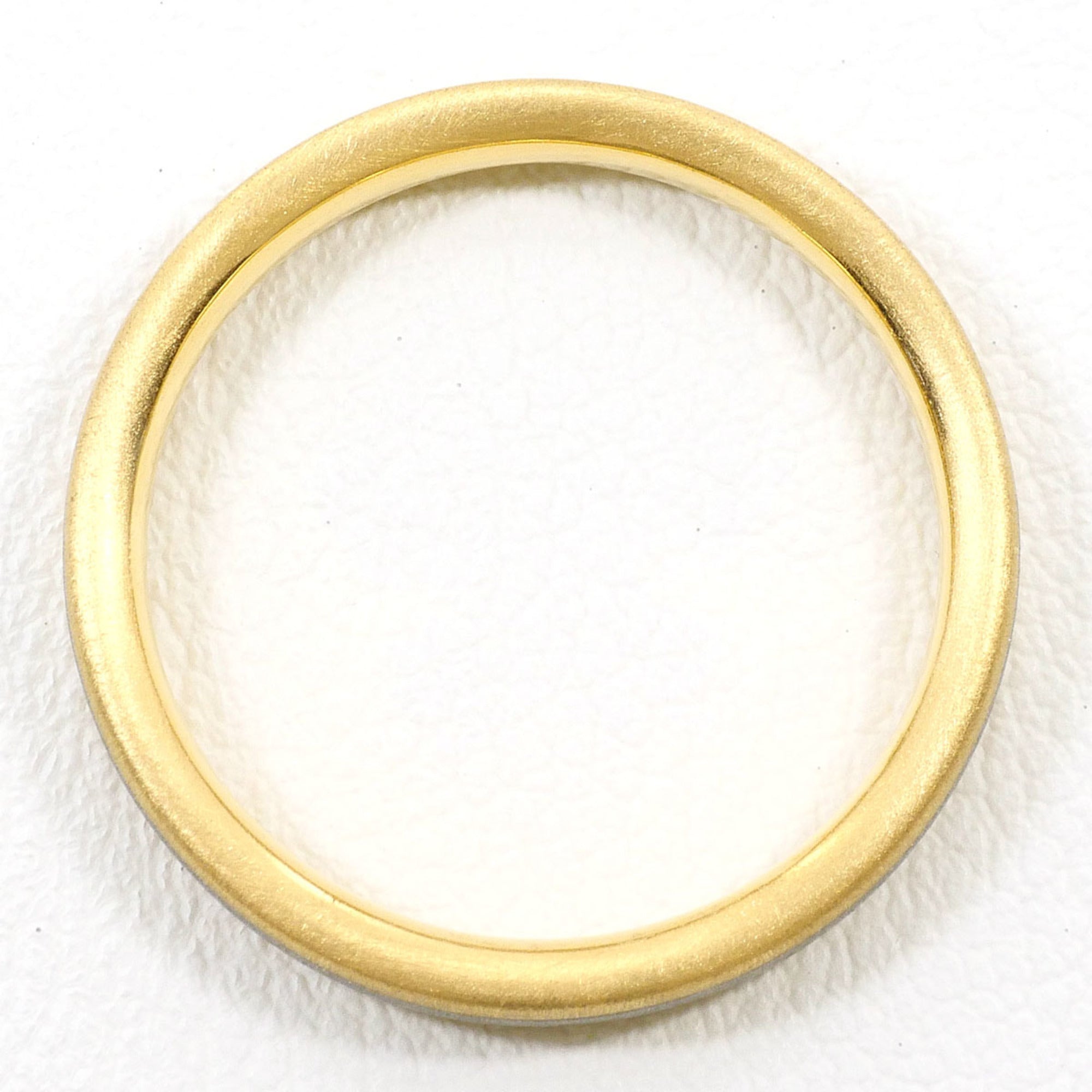 Unbranded White Gold Yellow Gold Yellow Gold (18K) White Gold (18K) Band Ring (Pre-Owned)