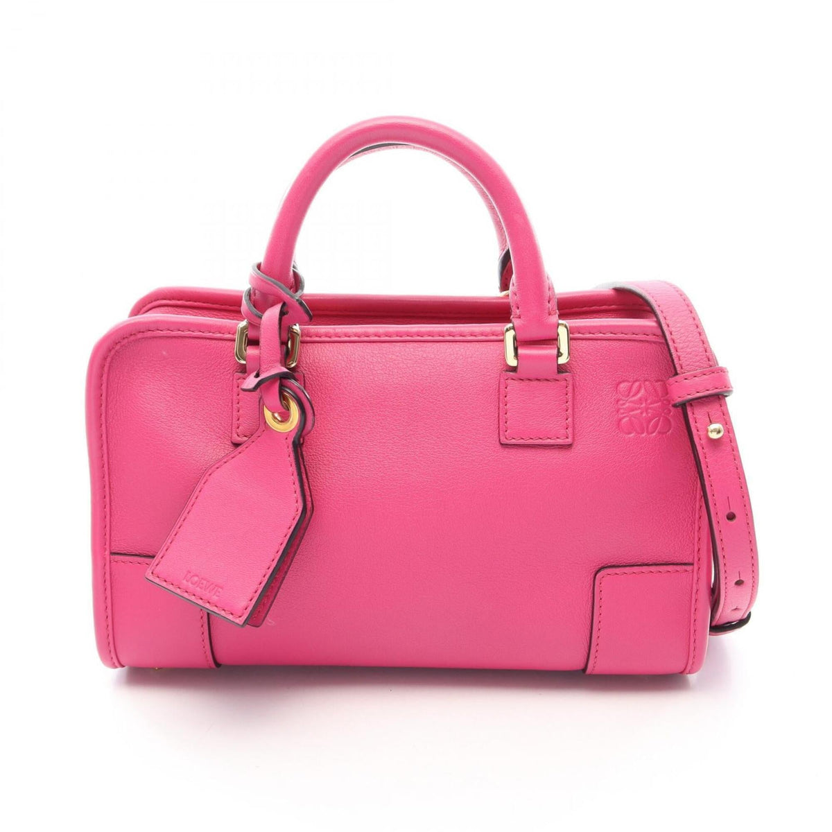 Loewe Pink Leather Handbag (Pre-Owned)