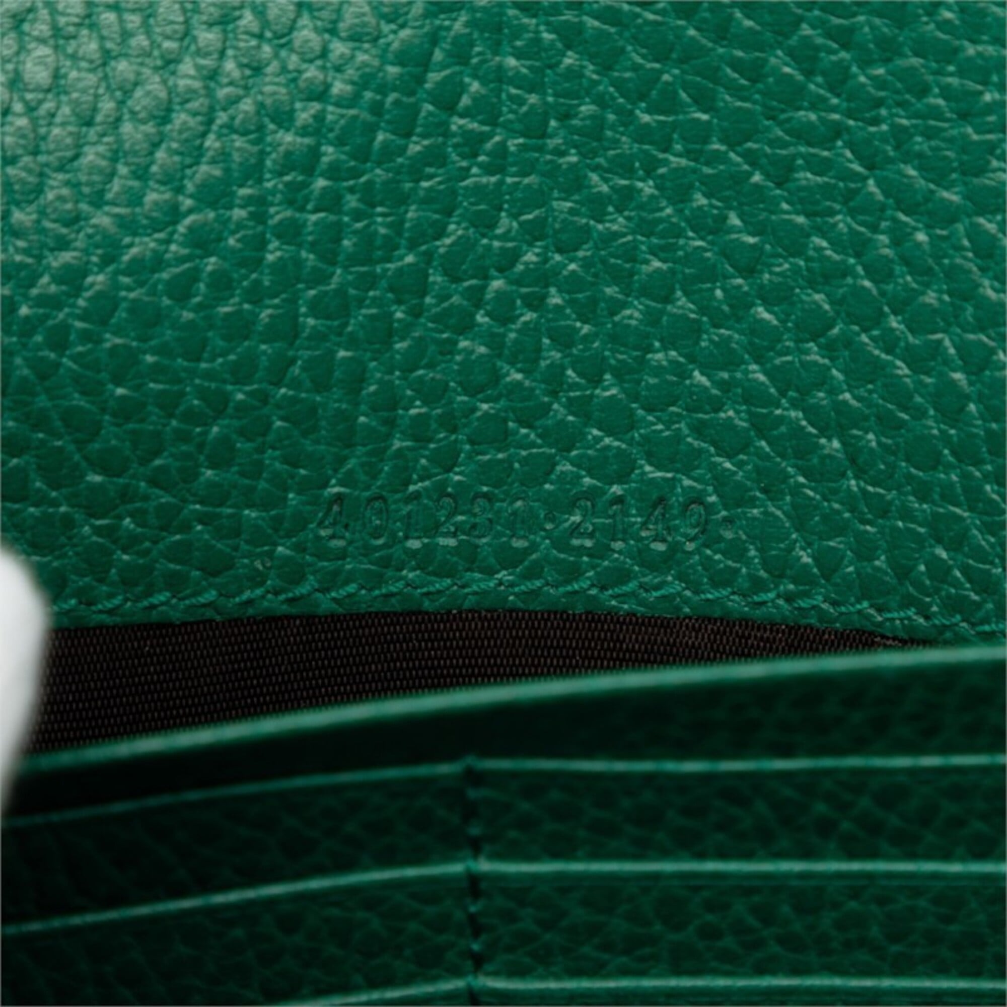 Gucci Green Pvc Leather Shoulder Bag (Pre-Owned)