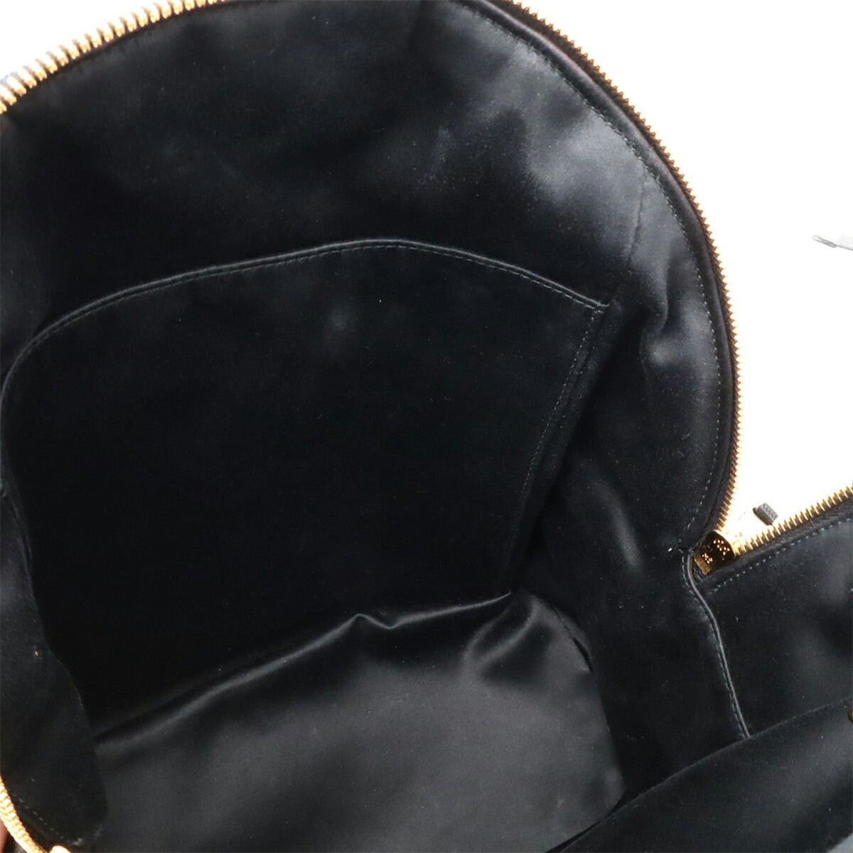 Miu Miu Blue Denim Leather Backpack (Pre-Owned)