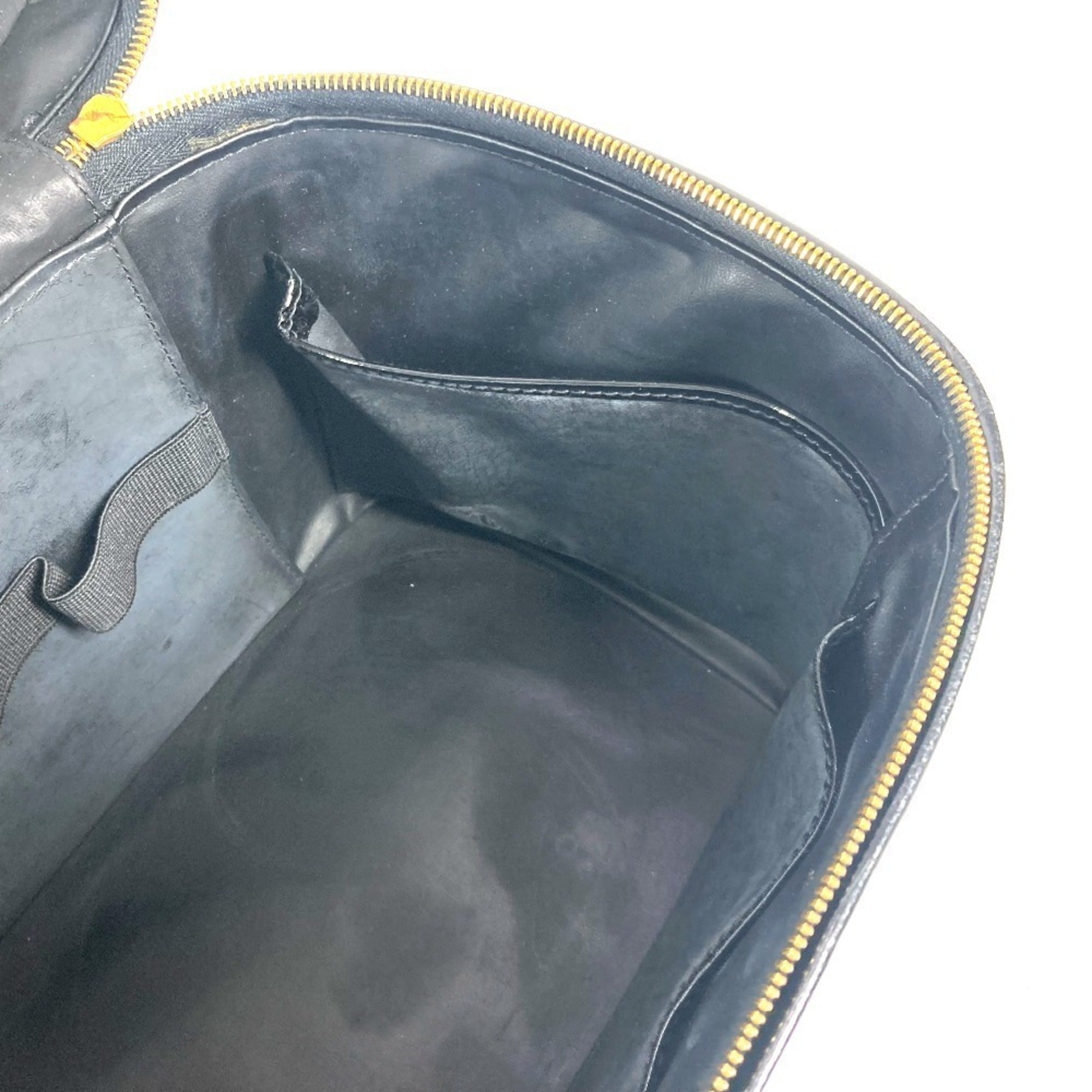 Chanel Black Patent Leather Handbag Shoulder Bag Vanity Bag (Pre-Owned)