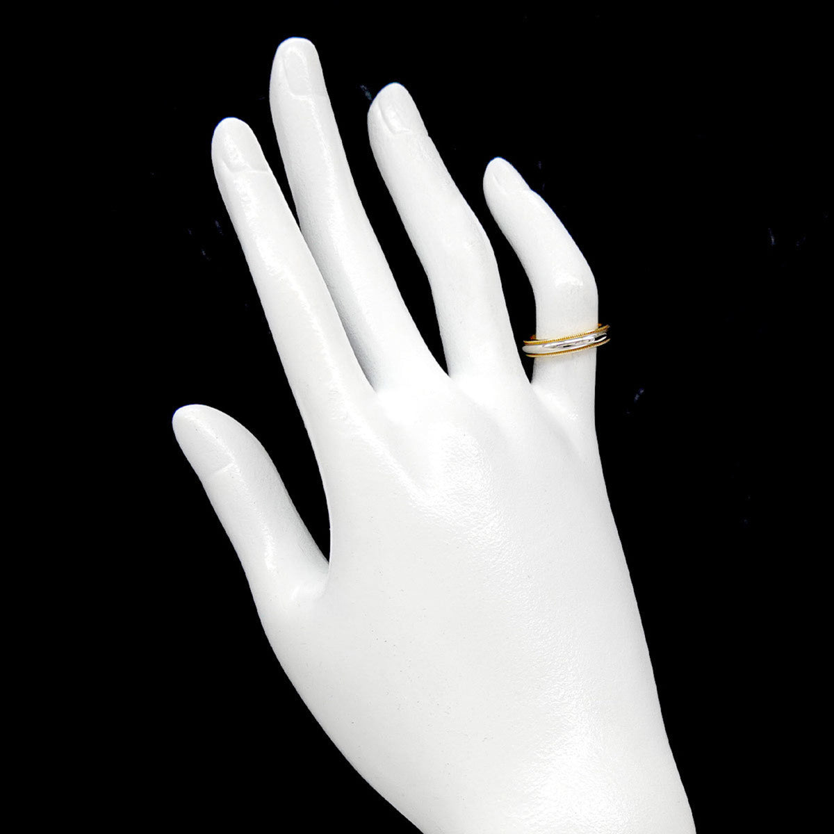 Tiffany Yellow Gold (18K) Platinum 950 Band Ring (Pre-Owned)