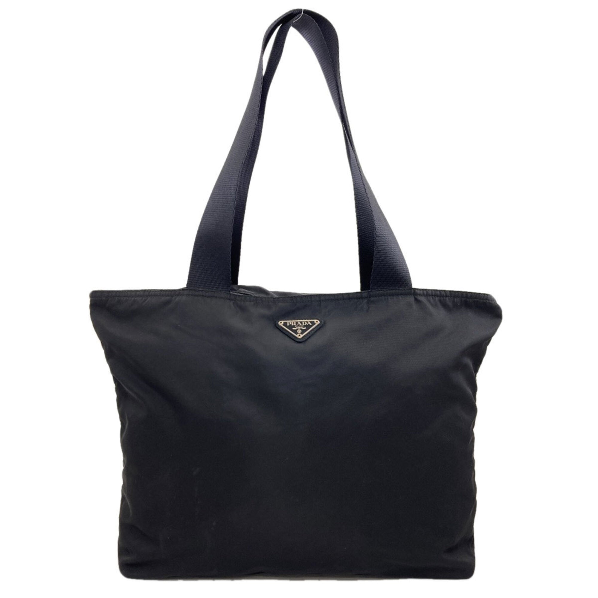 Prada Black Nylon Tote Bag (Pre-Owned)