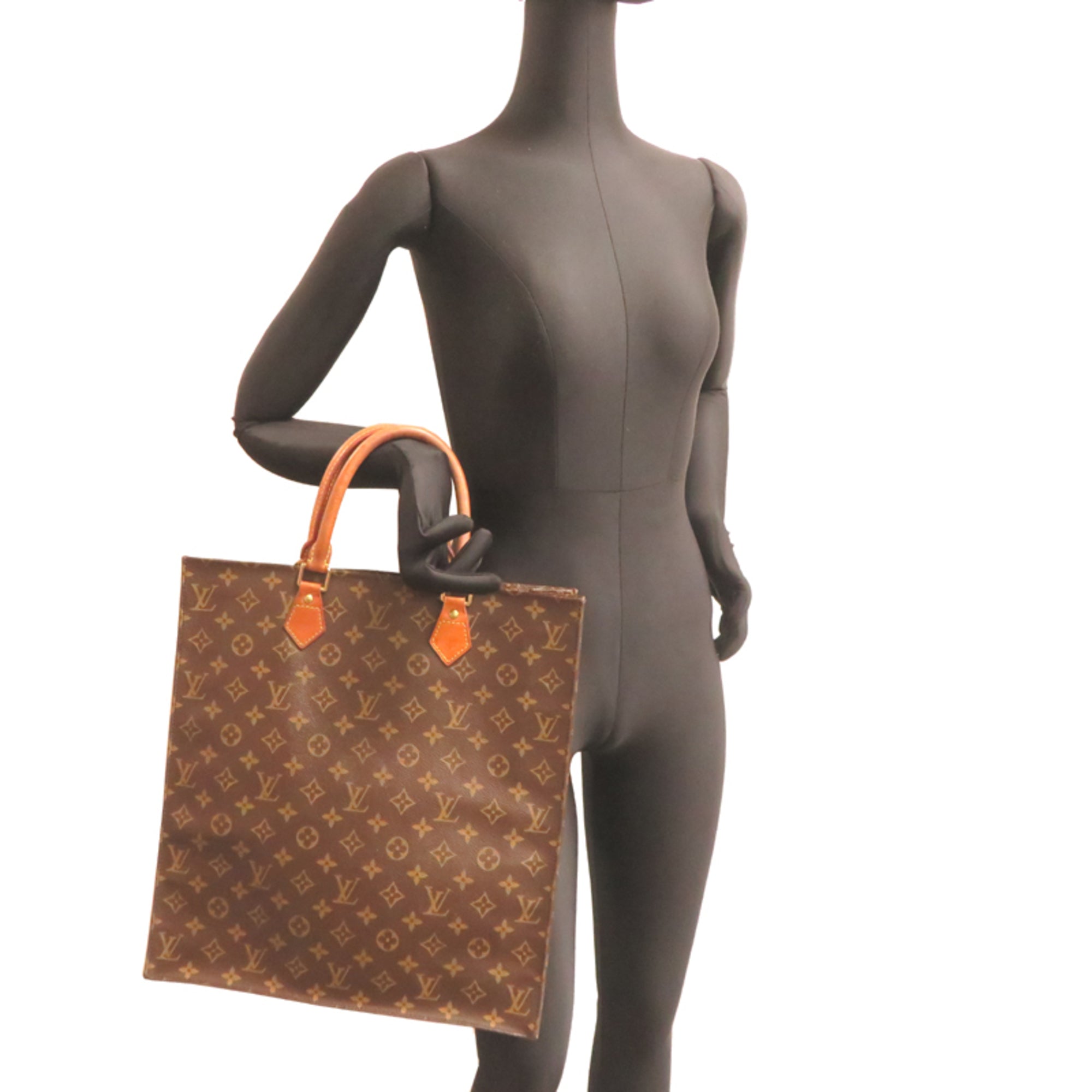 Louis Vuitton Brown Monogram Handbag (Pre-Owned)