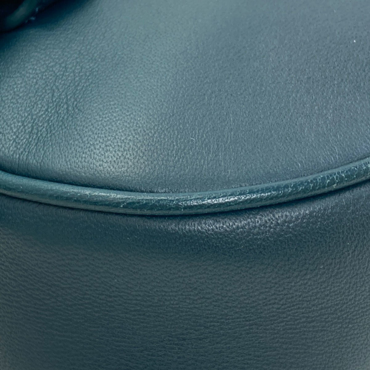 Bottega Veneta Intrecciato Green Leather Fanny Pack (Pre-Owned)