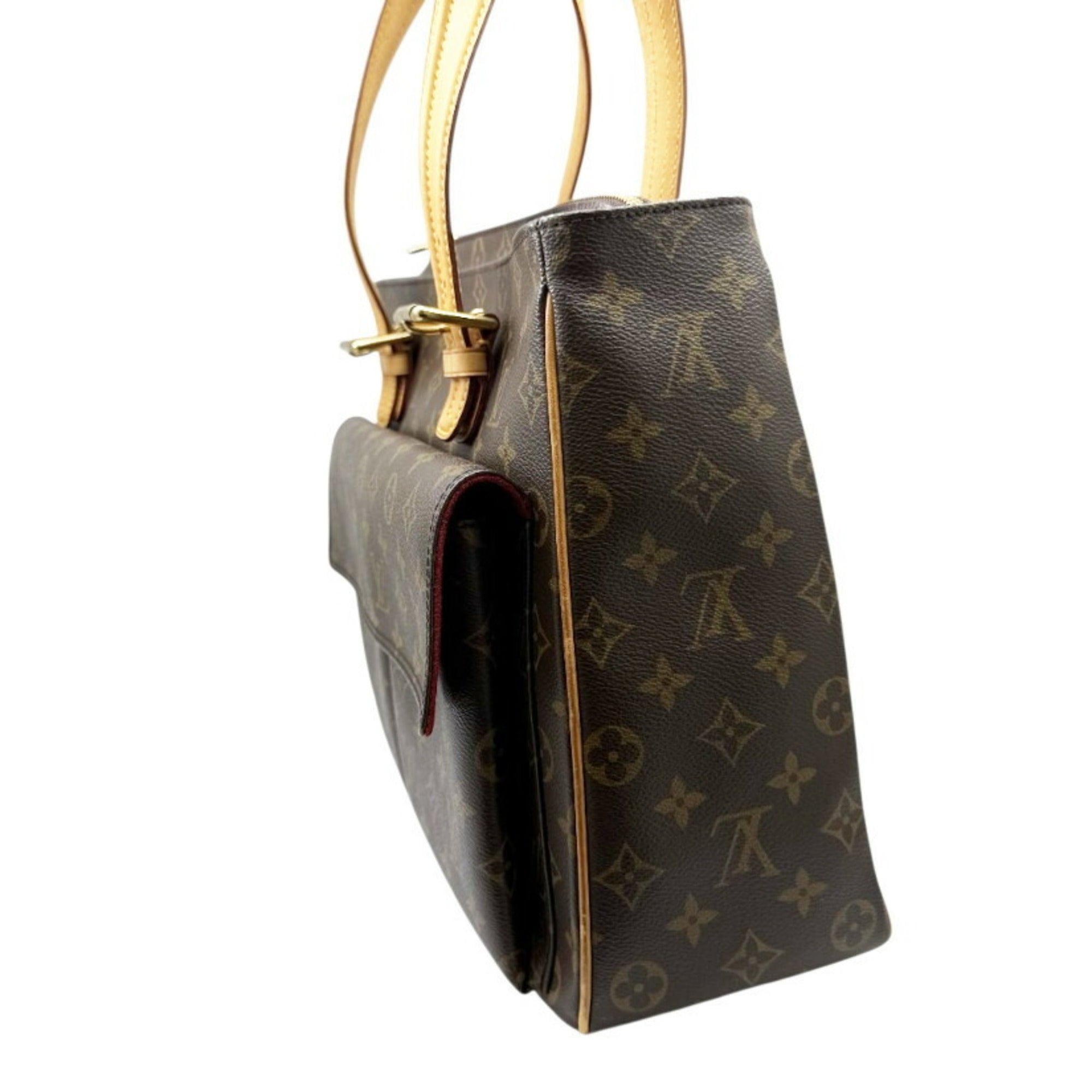 Louis Vuitton Monogram Brown Monogram Shoulder Bag Tote Bag (Pre-Owned)