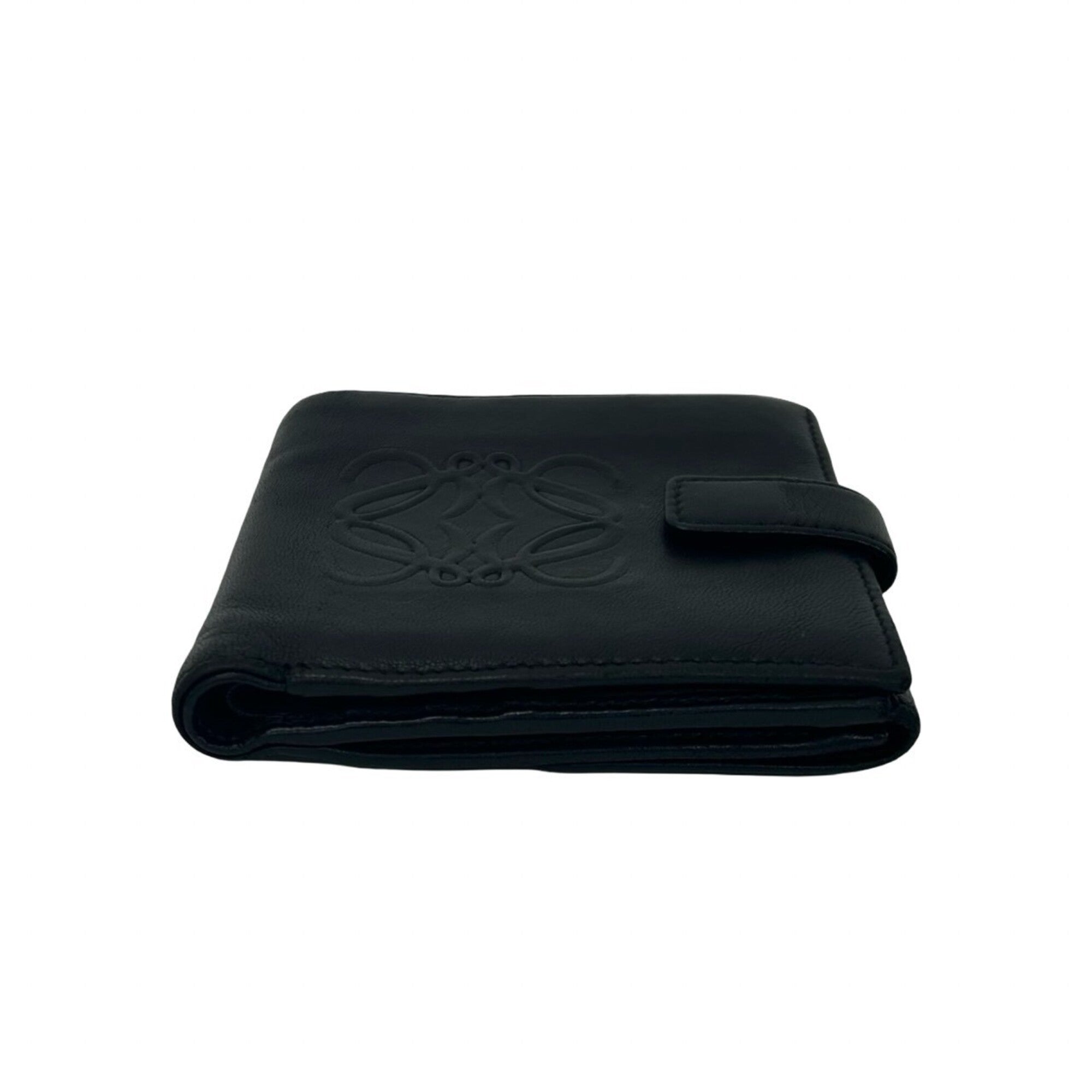 Loewe Black Leather Wallet (Bi-Fold) (Pre-Owned)