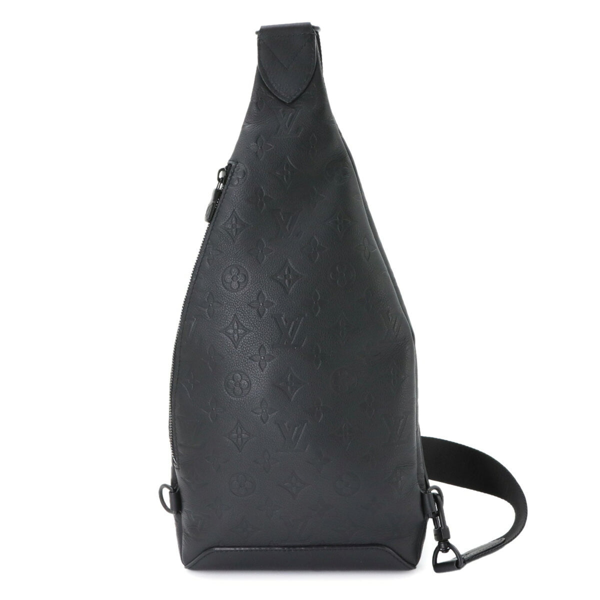 Louis Vuitton Noir Monogram Shadow Handbag Pouch Sling Bag (Pre-Owned)
