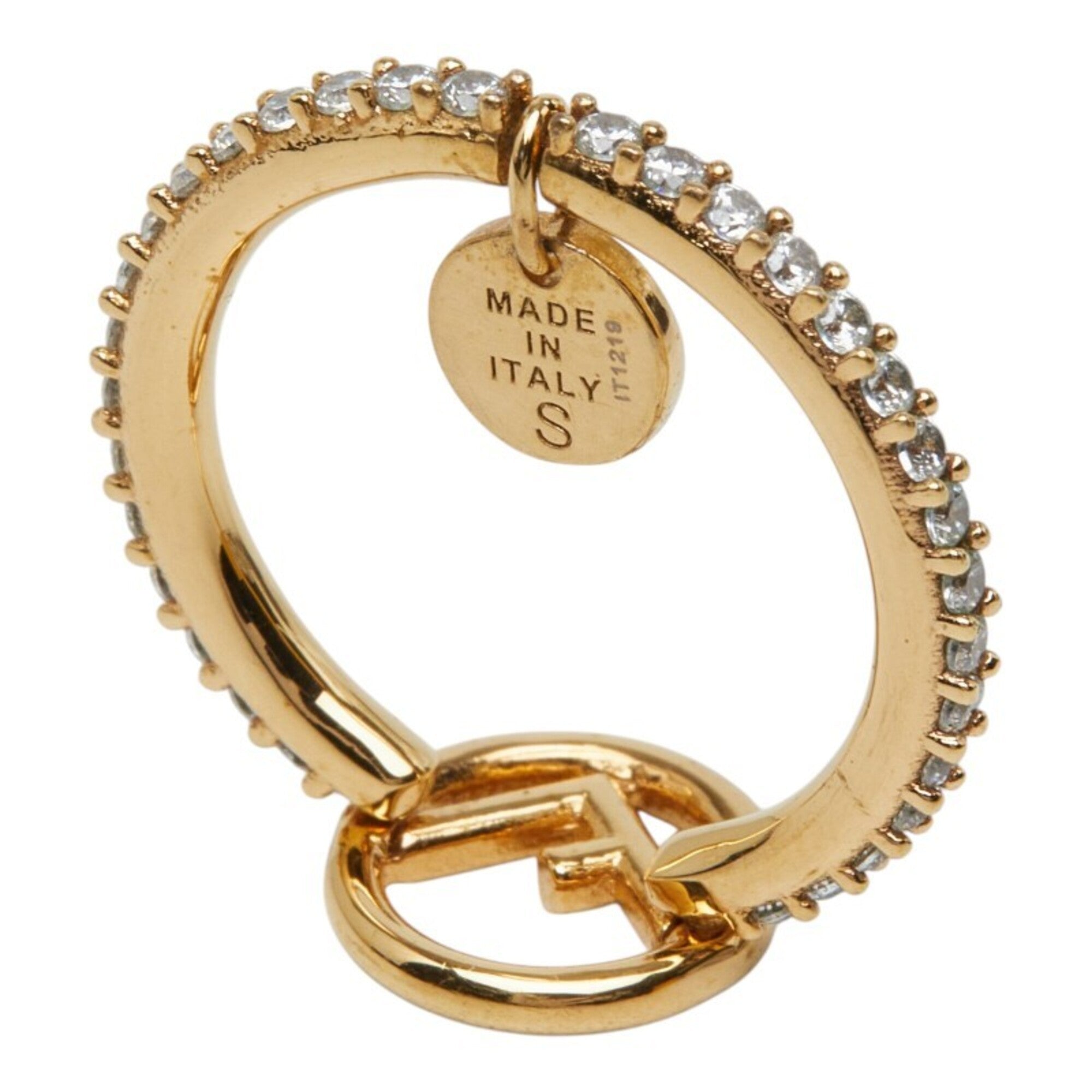Fendi Gold Band Ring (Pre-Owned)