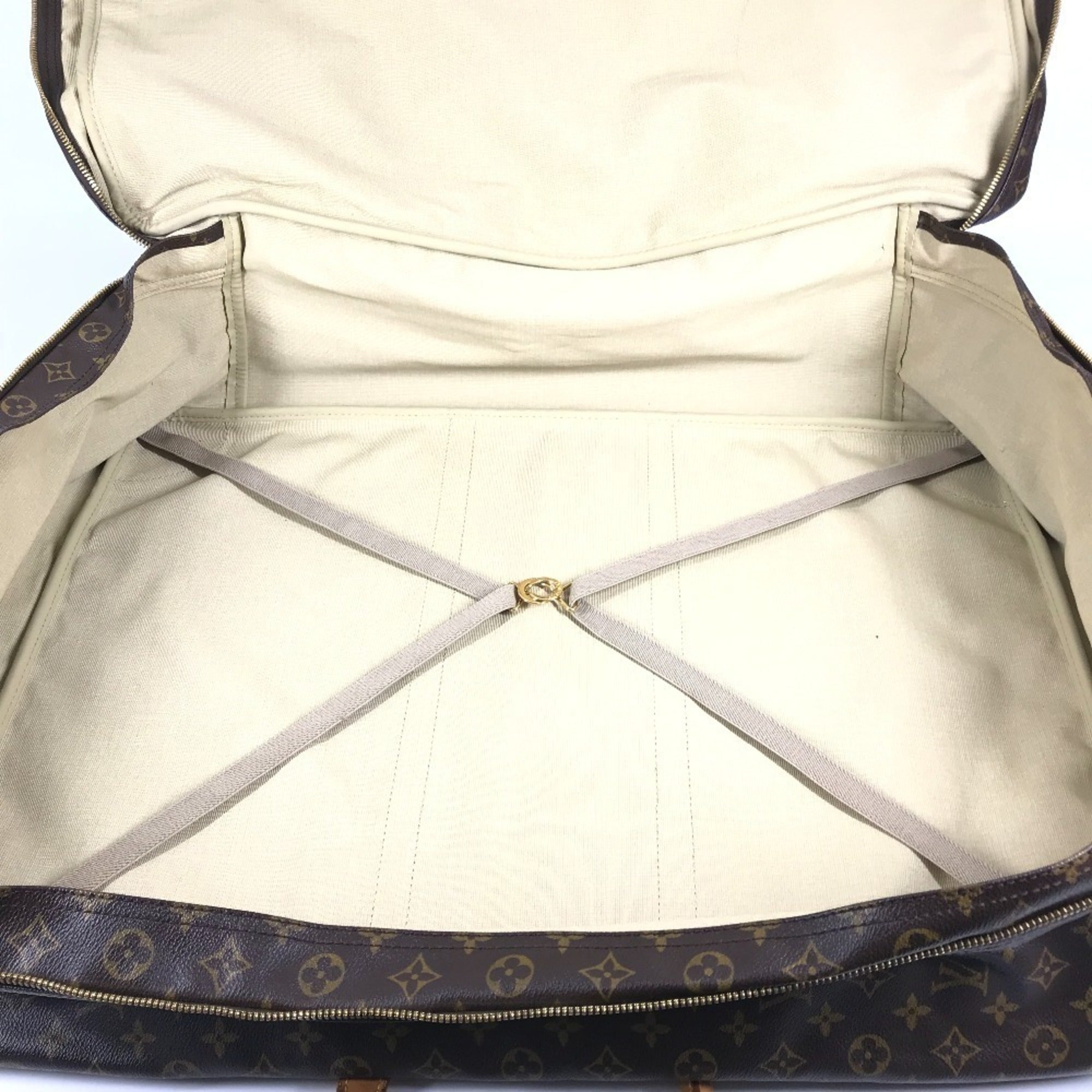 Louis Vuitton Brown Monogram Canvas Boston Bag Handbag (Pre-Owned)