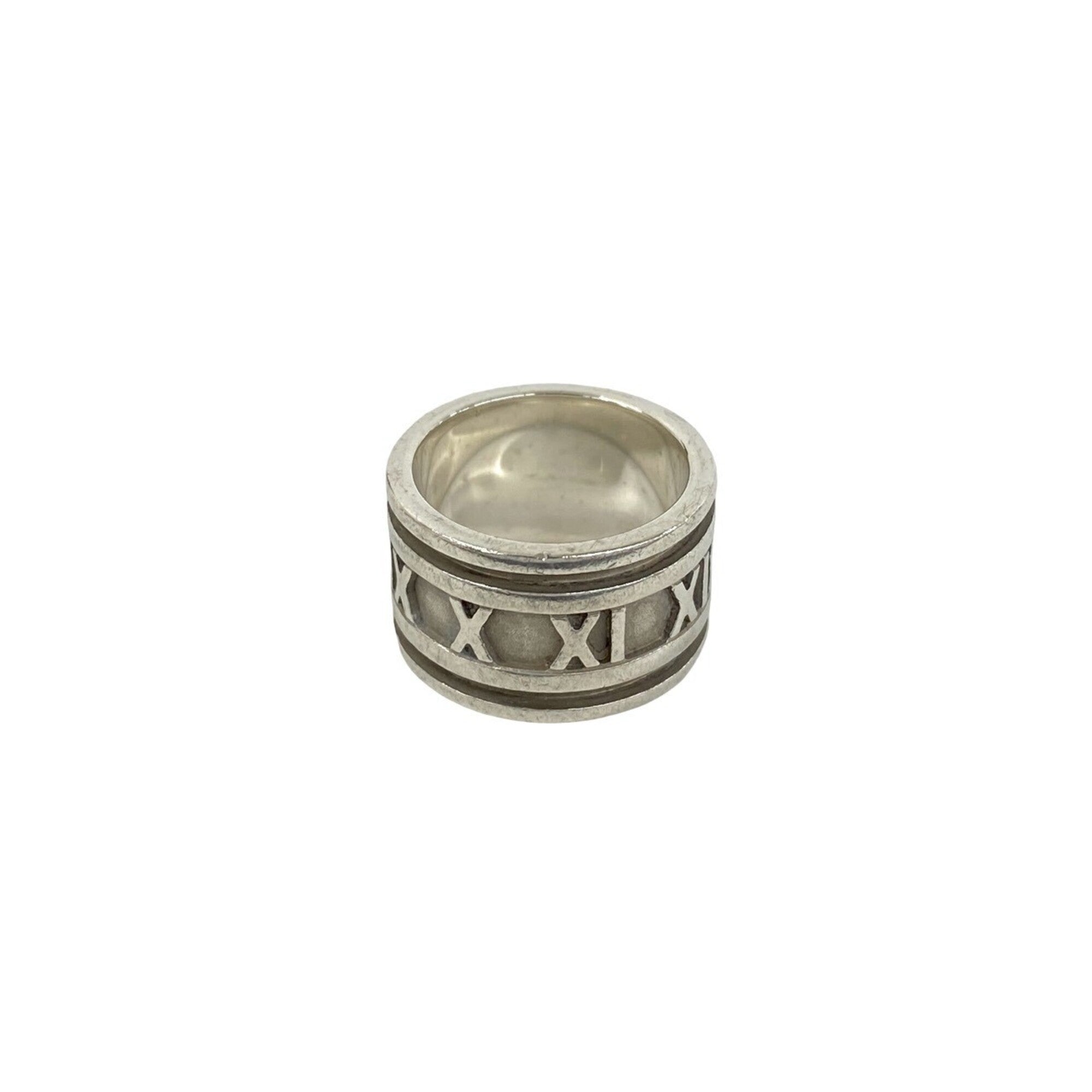 Tiffany Silver Silver 925 Band Ring (Pre-Owned)