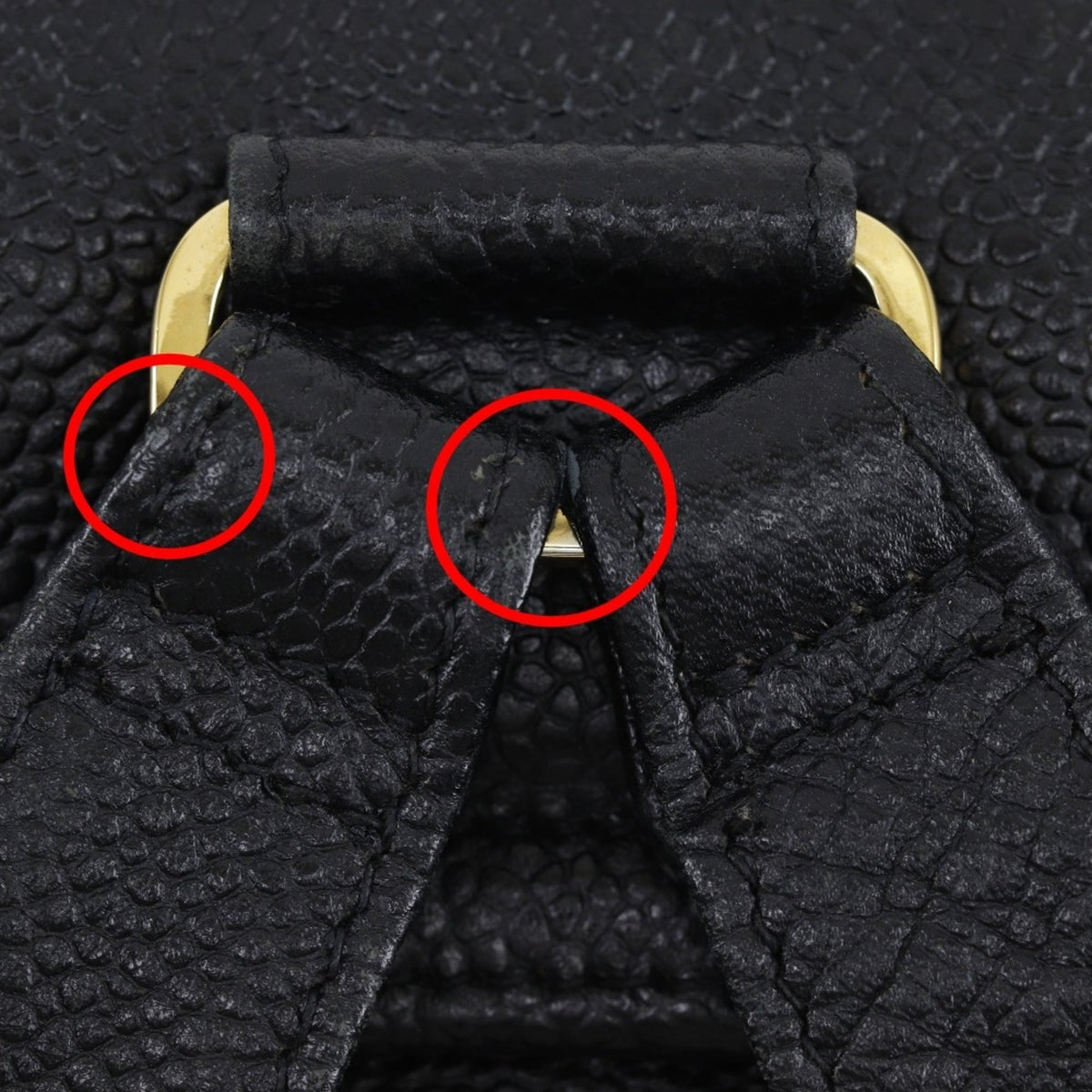 Chanel Black Grained Calfskin Backpack (Pre-Owned)