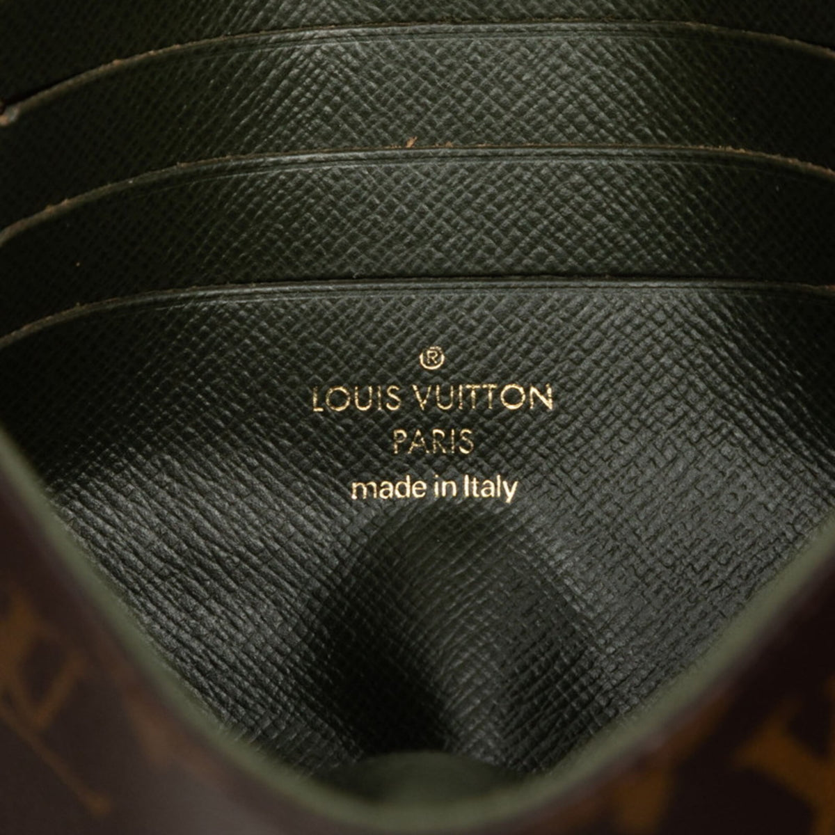 Louis Vuitton Brown Khaki Monogram Monogram Pochette Pouch Shoulder Bag (Pre-Owned)