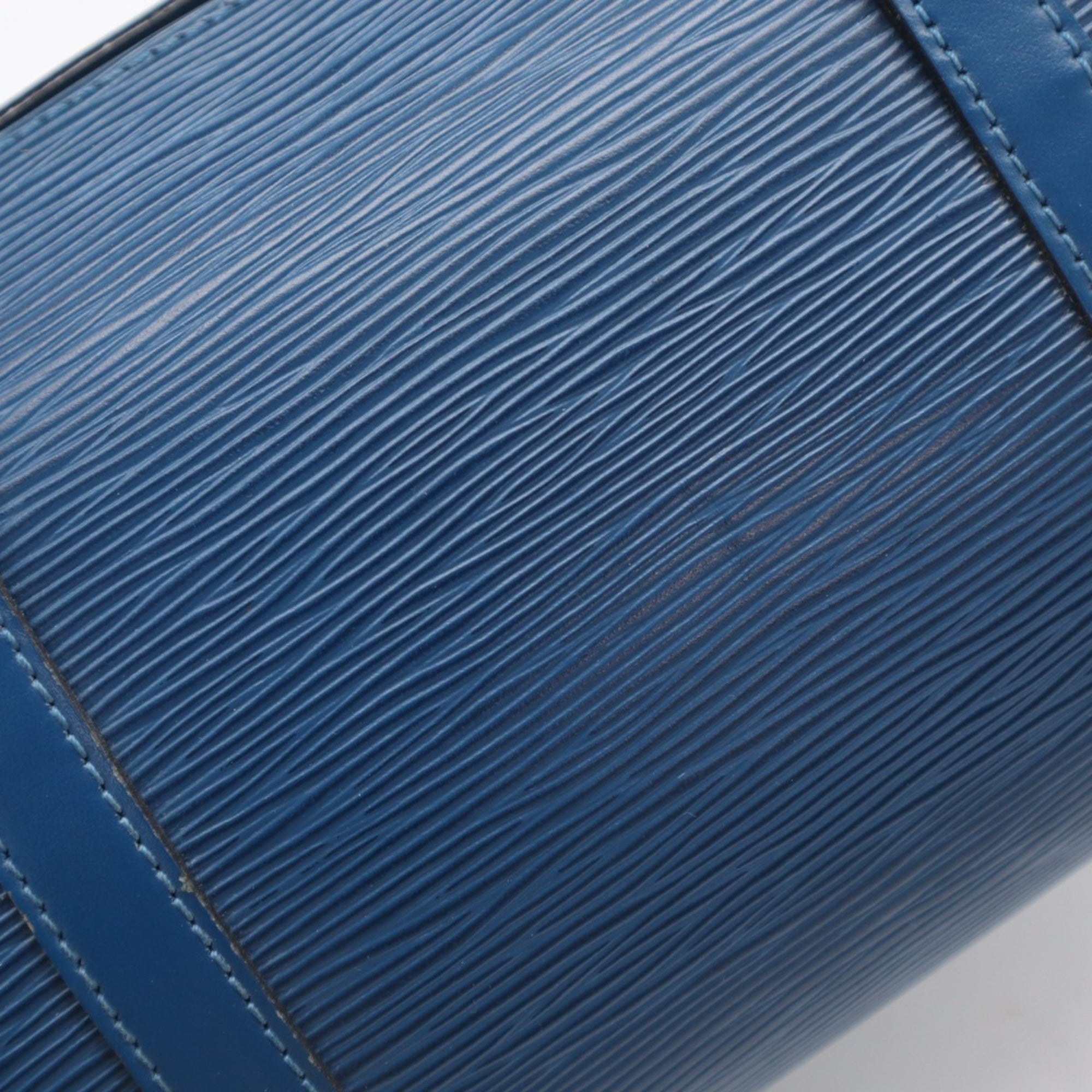 Louis Vuitton Toledo Blue Leather Handbag (Pre-Owned)
