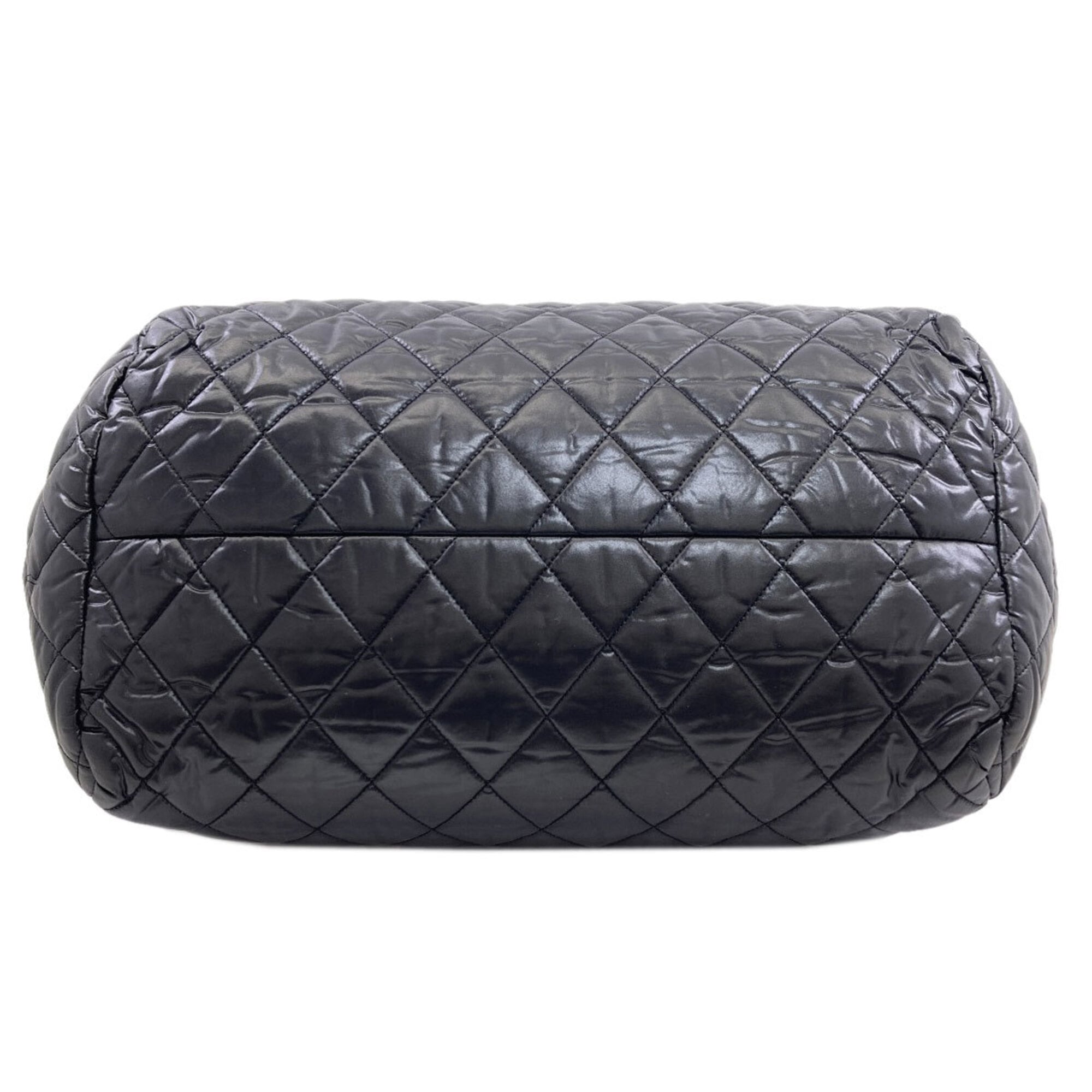 Chanel Black Nylon Boston Bag (Pre-Owned)