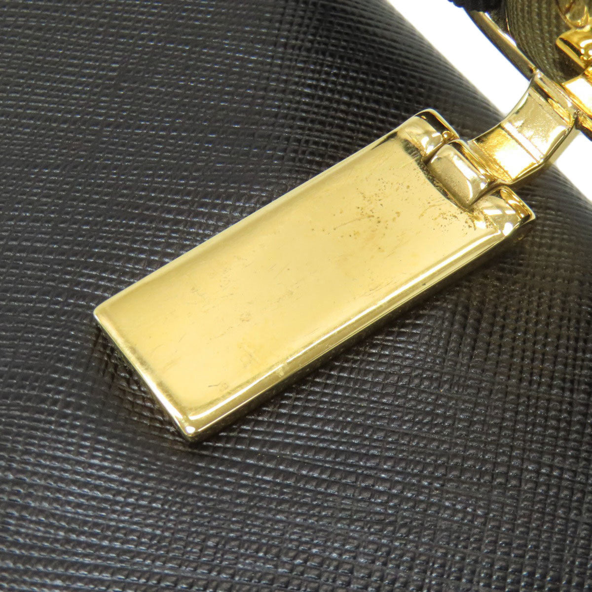 Salvatore Ferragamo Black Leather Long Wallet (Bi-Fold) (Pre-Owned)