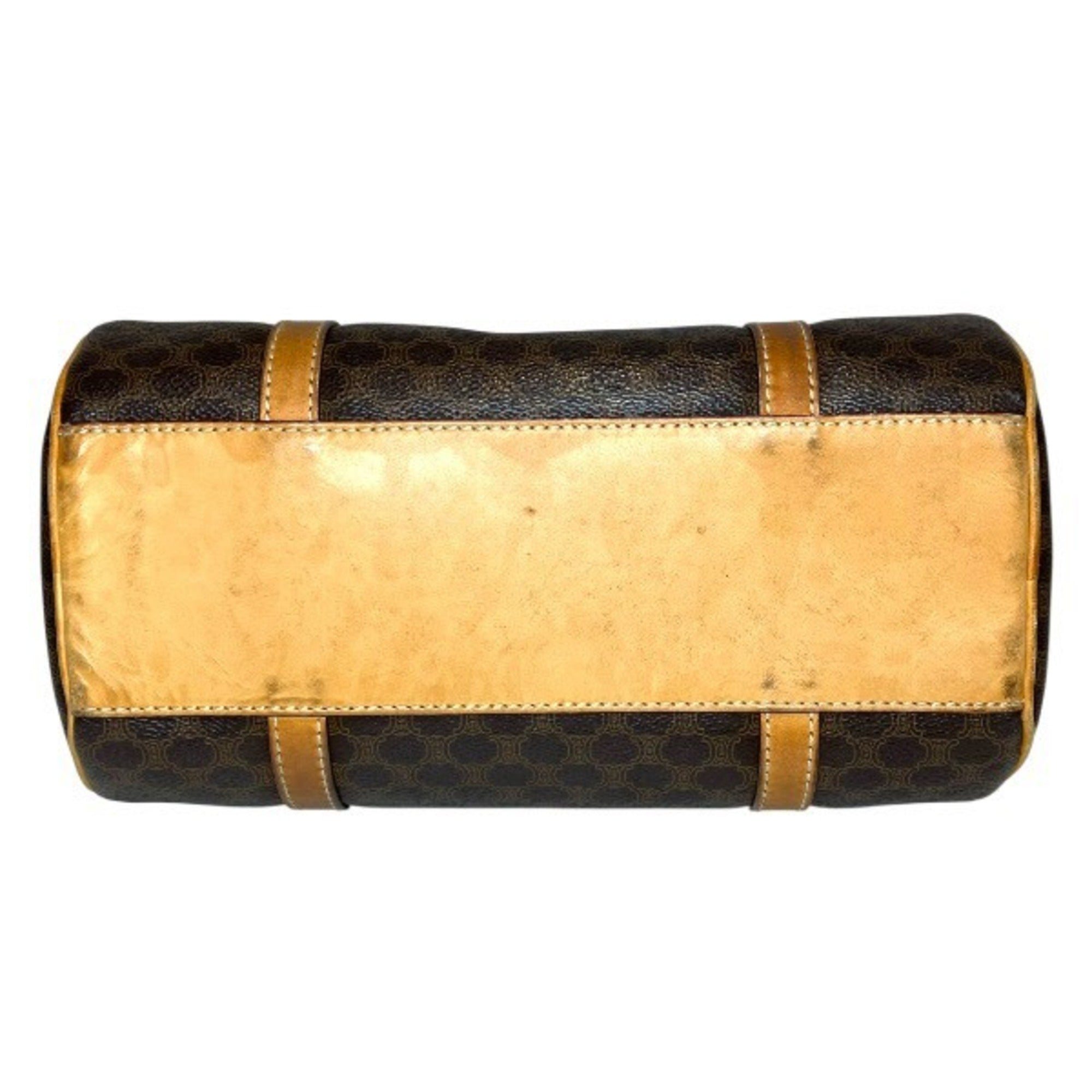 Celine Brown Leather Handbag Shoulder Bag (Pre-Owned)
