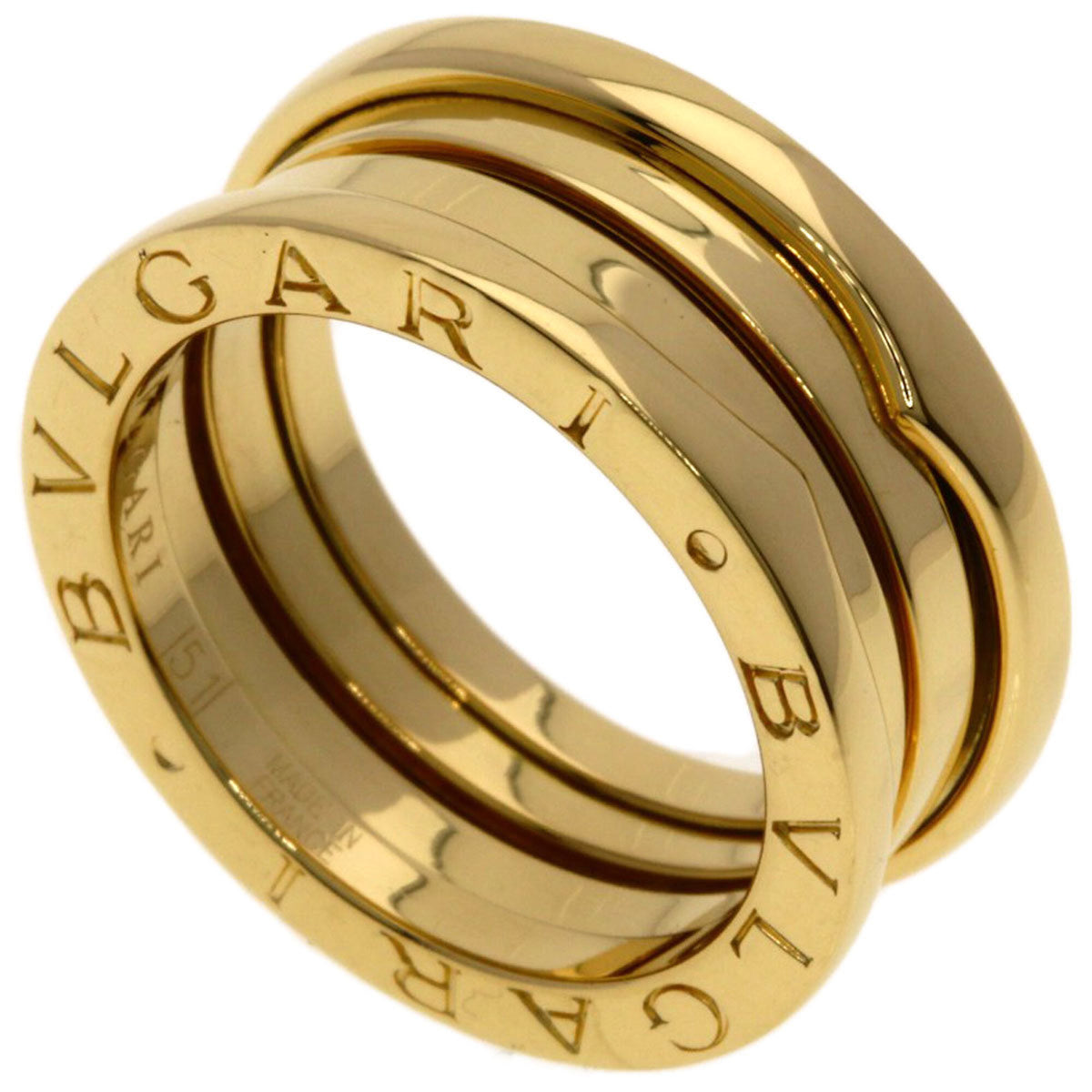 Bvlgari B.Zero1 Yellow Gold (18K) Band Ring (Pre-Owned)