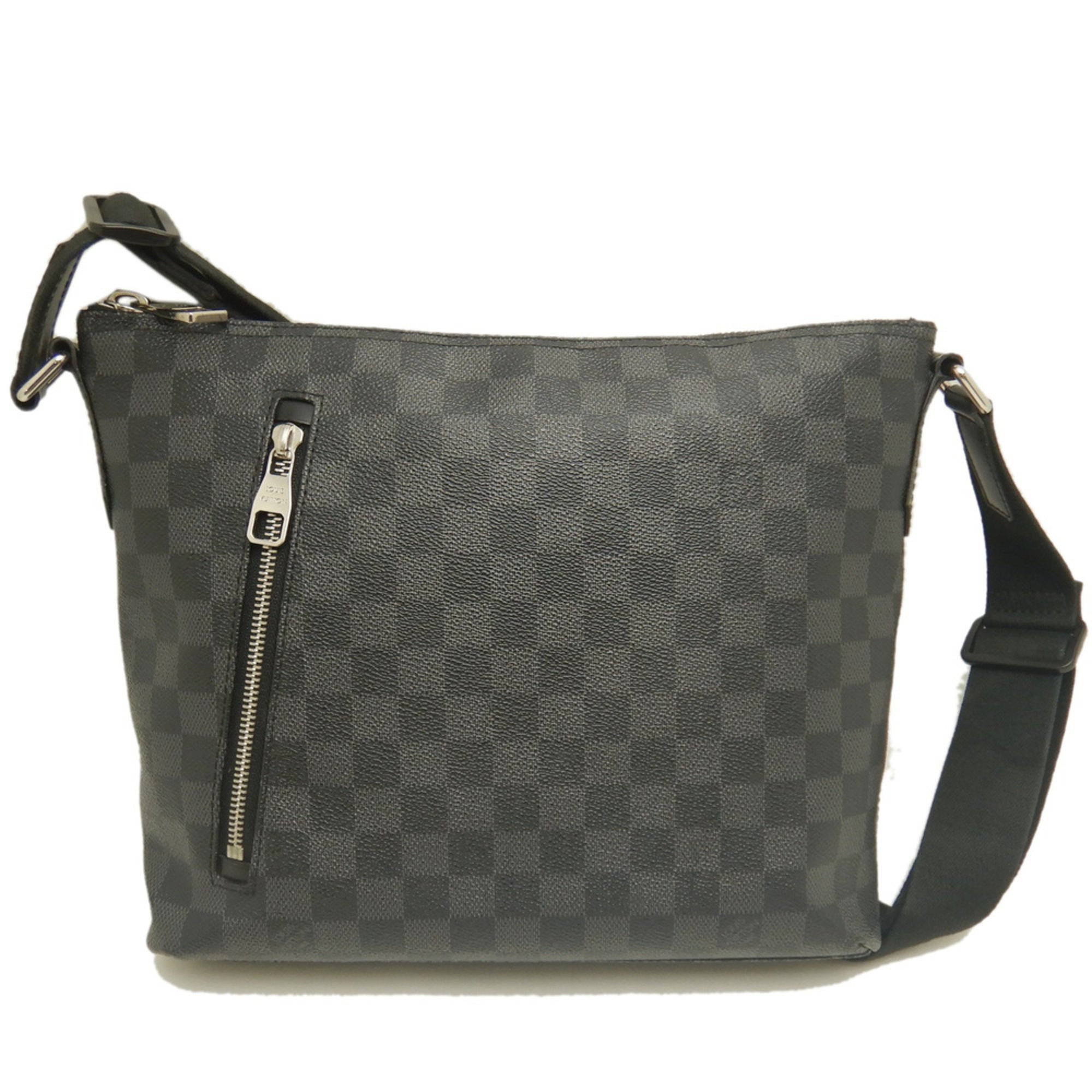 Louis Vuitton Noir Damier Canvas Shoulder Bag (Pre-Owned)