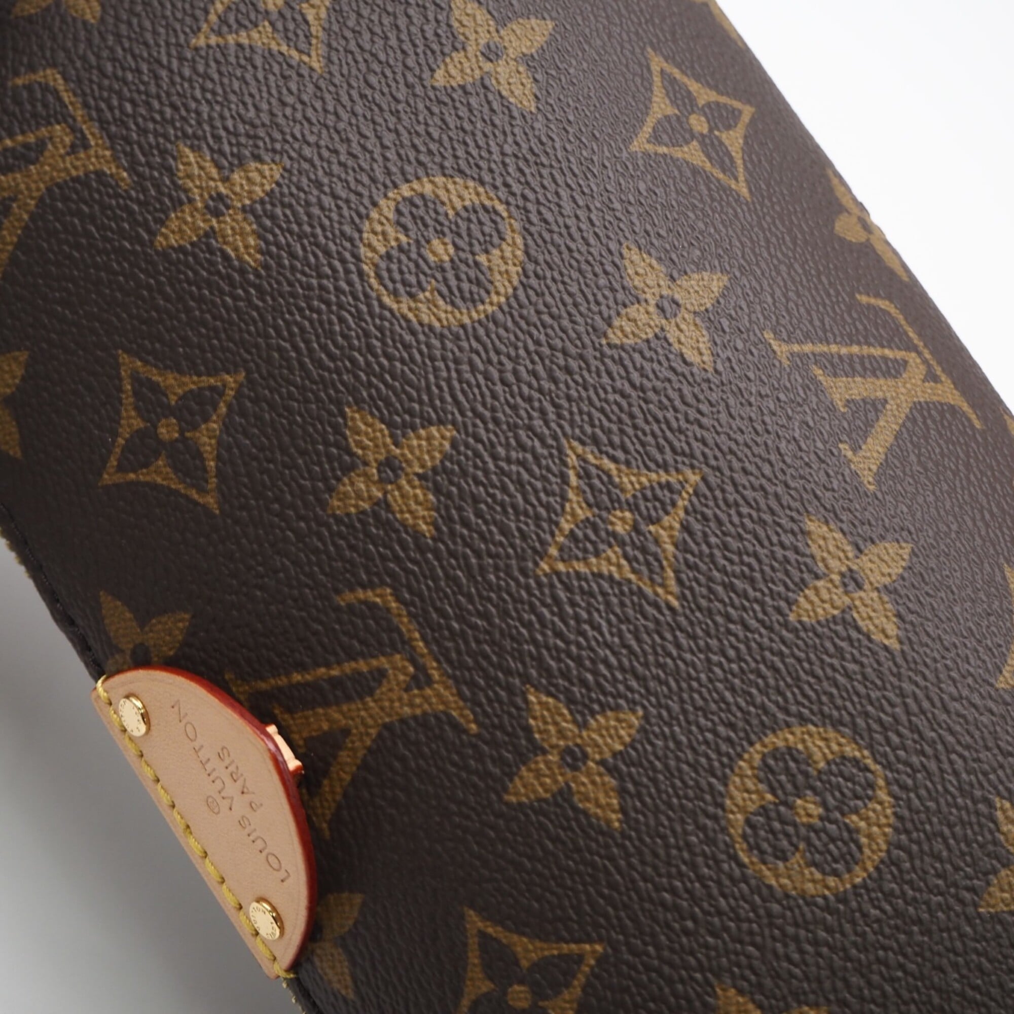 Louis Vuitton Beige Brown Monogram Monogram Handbag Pochette (Pre-Owned)