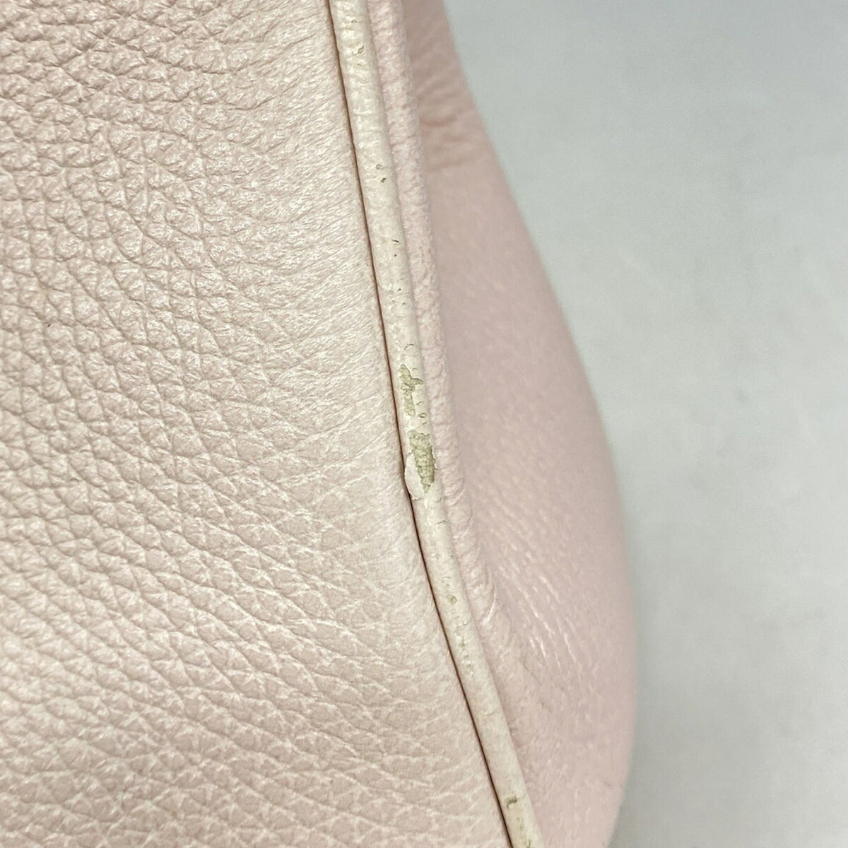Christian Dior Gray Pink Leather Handbag (Pre-Owned)