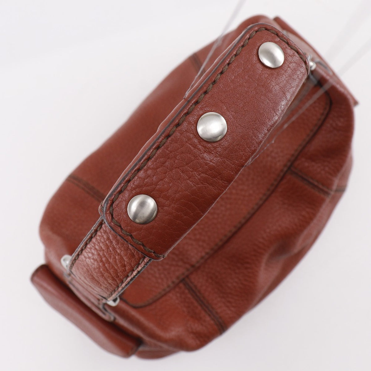 Tod's Brown Leather Shoulder Bag (Pre-Owned)