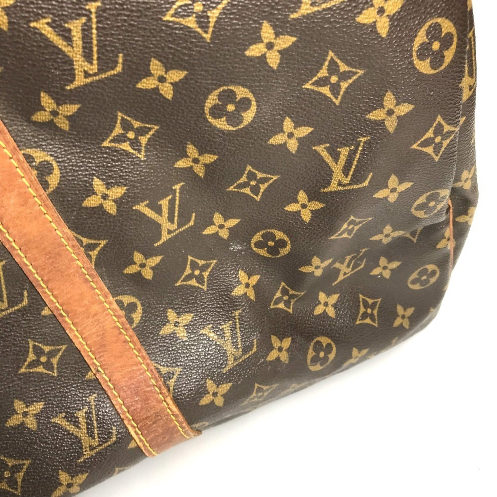 Louis Vuitton Monogram Brown Monogram Boston Bag Handbag (Pre-Owned)