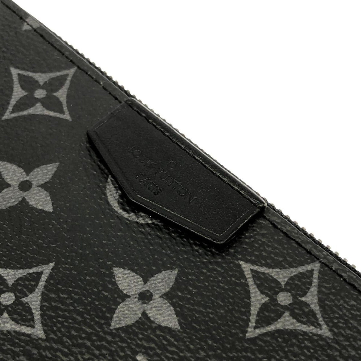Louis Vuitton Black Coated Canvas Shoulder Bag (Pre-Owned)