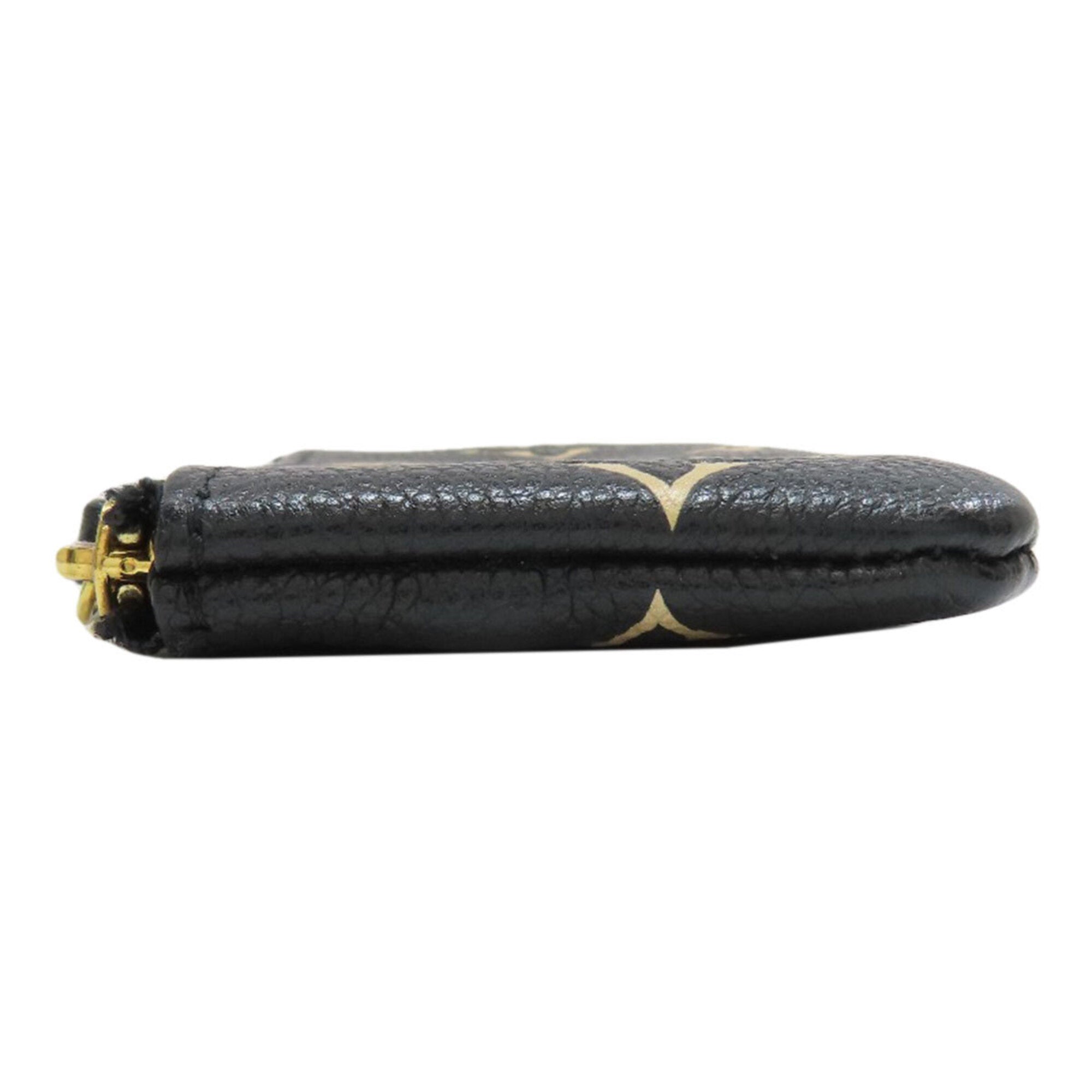 Louis Vuitton Empreinte Beige Black Monogram Empreinte Coin Purse/Coin Case (Pre-Owned)