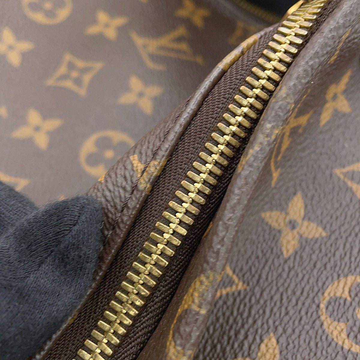 Louis Vuitton Noir Monogram Backpack (Pre-Owned)