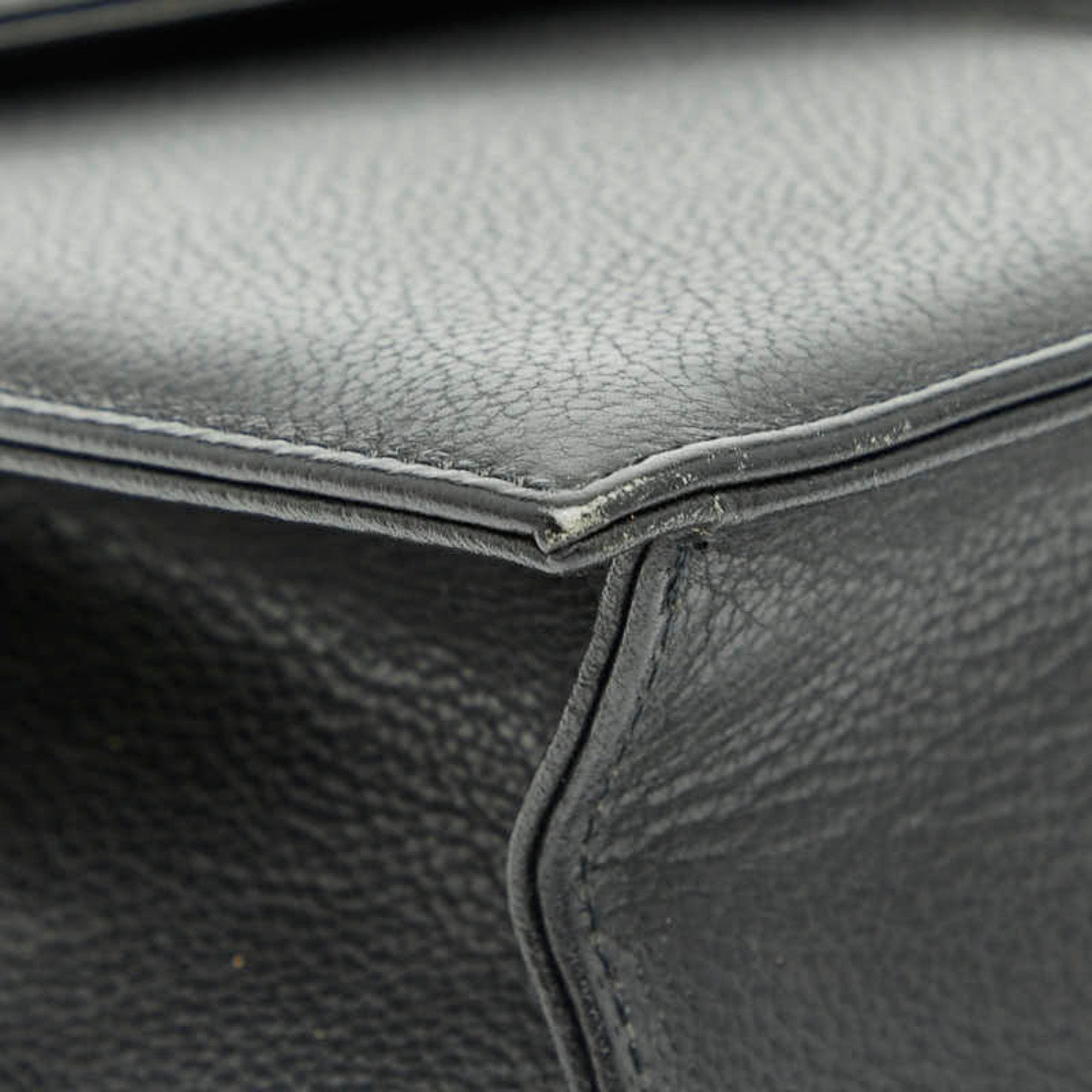 Saint Laurent Black Leather Clutch Bag (Pre-Owned)