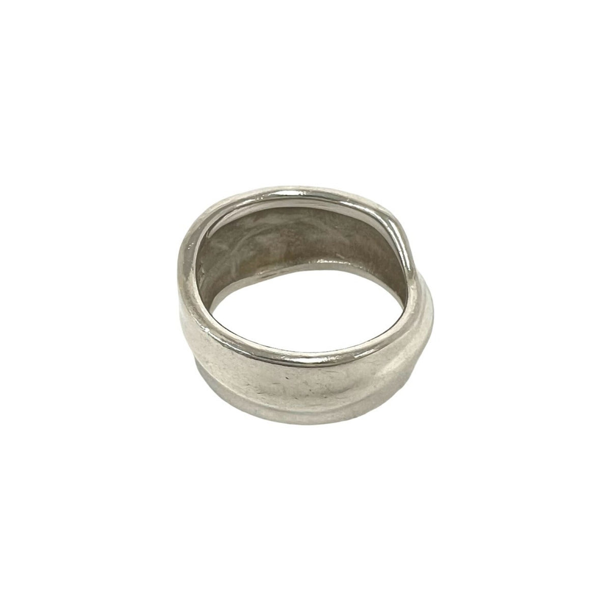 Tiffany Silver Silver 925 Band Ring (Pre-Owned)