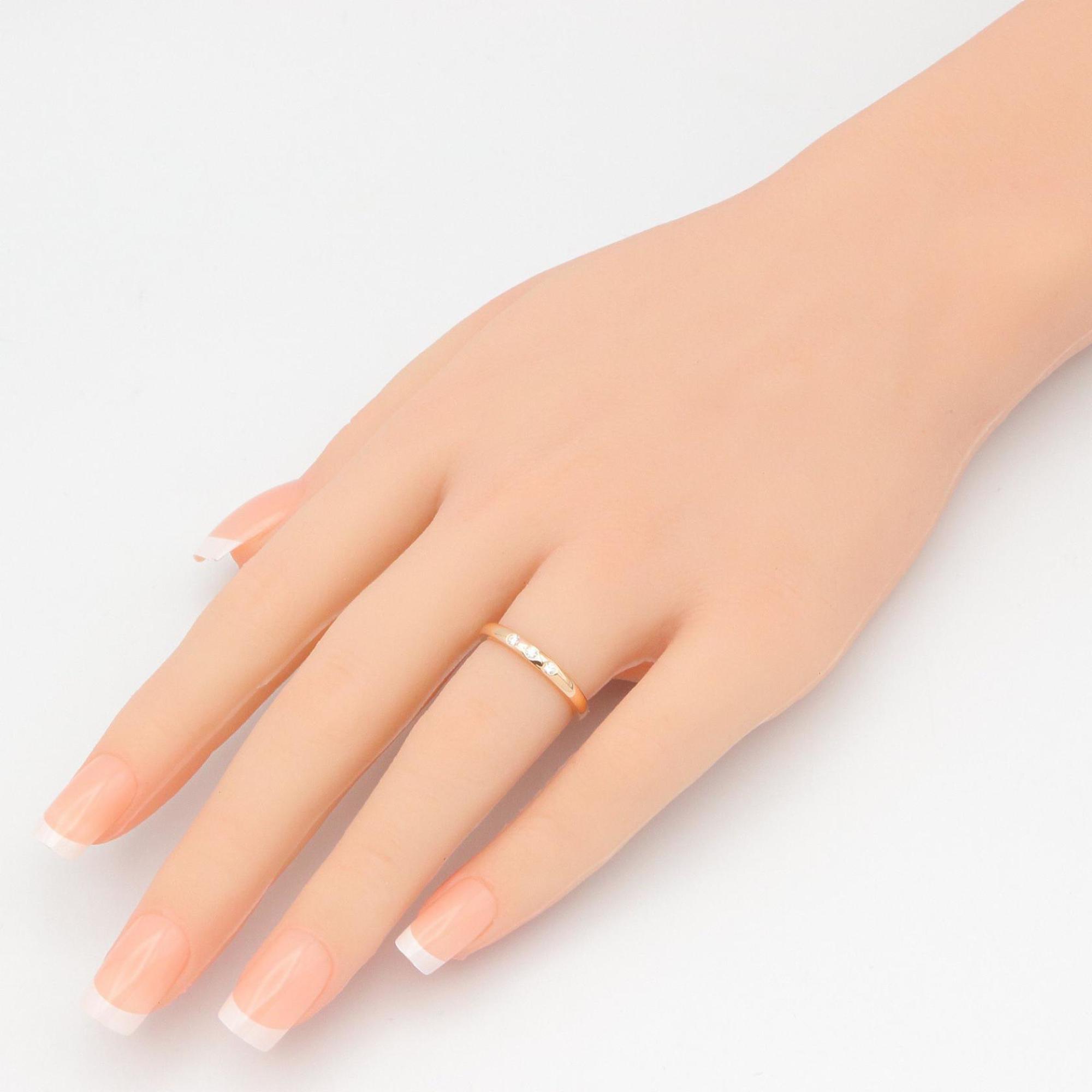 Tiffany Gold Clear Pink Gold (18K) Band Ring (Pre-Owned)
