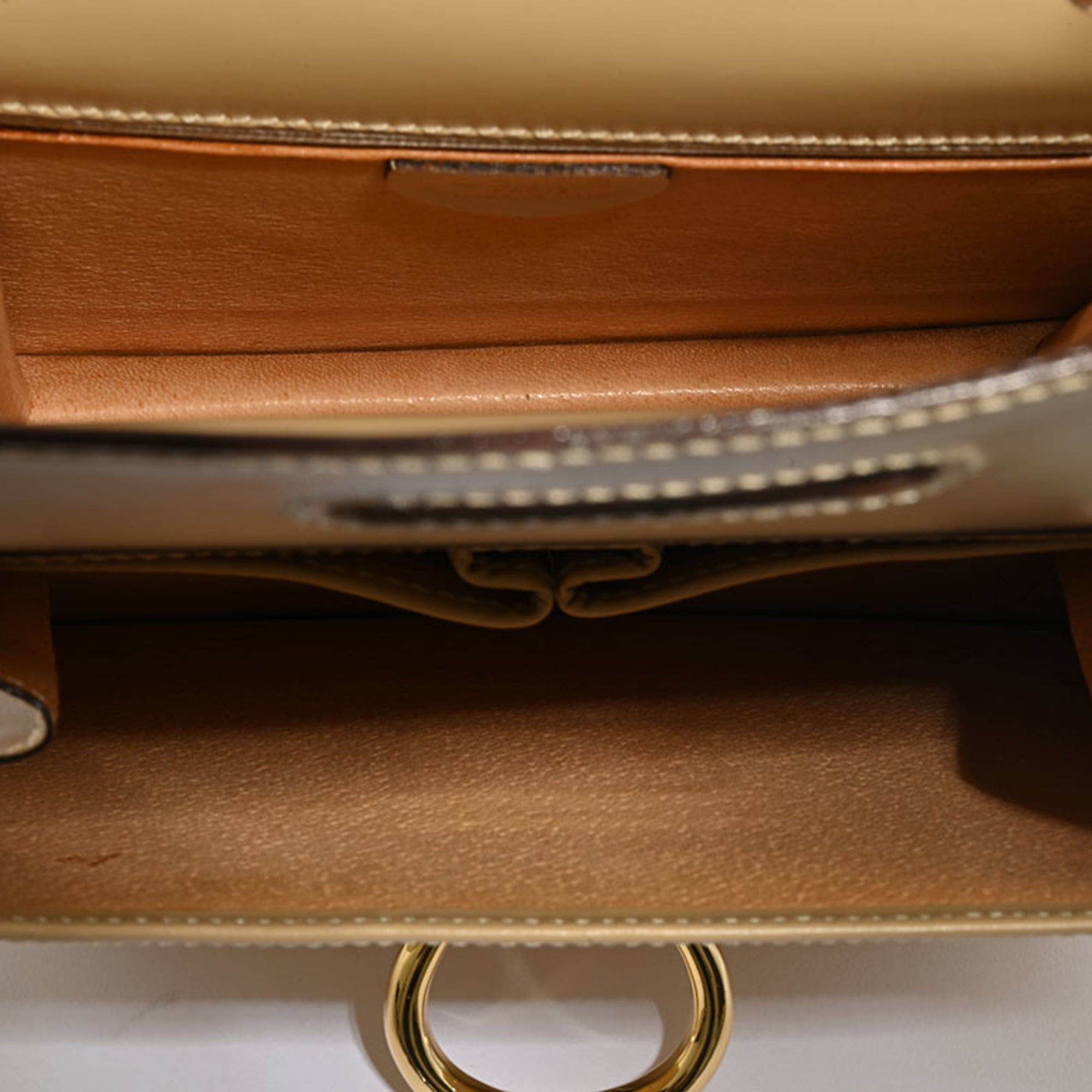 Celine Beige Leather Handbag (Pre-Owned)