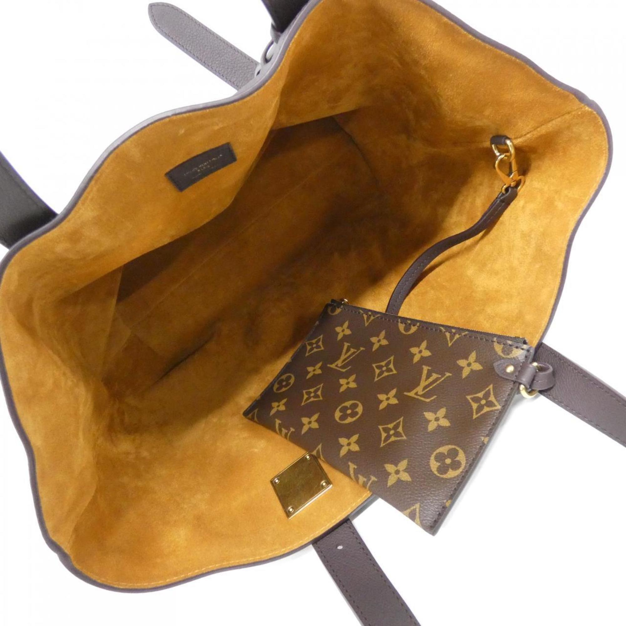 Louis Vuitton Brown Chocolat Leather Handbag (Pre-Owned)