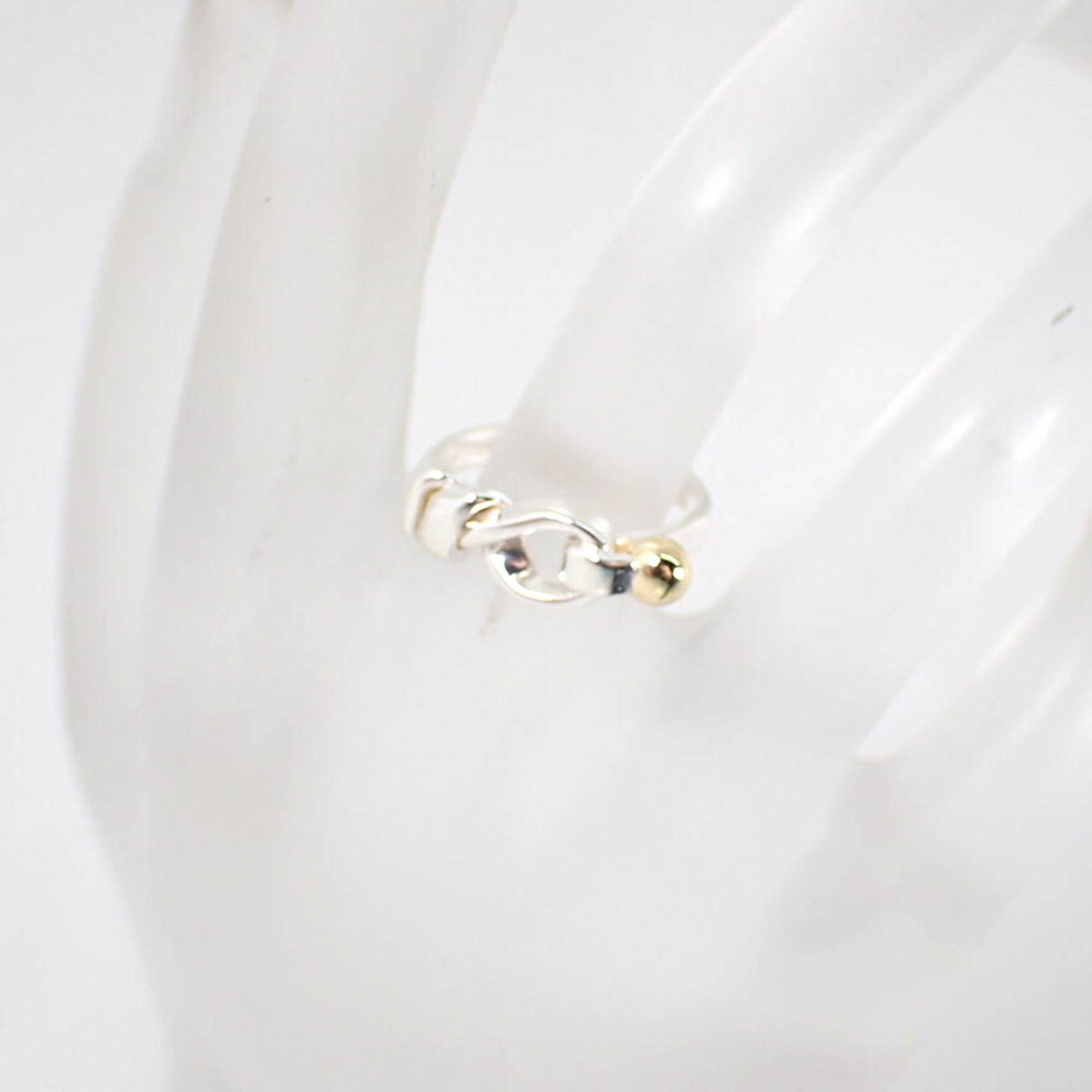 Tiffany Yellow Gold (18K) Sterling Silver 925 Band Ring (Pre-Owned)