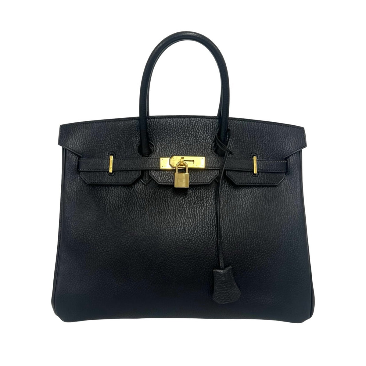 Hermes Black Ardennes Leather Handbag (Pre-Owned)