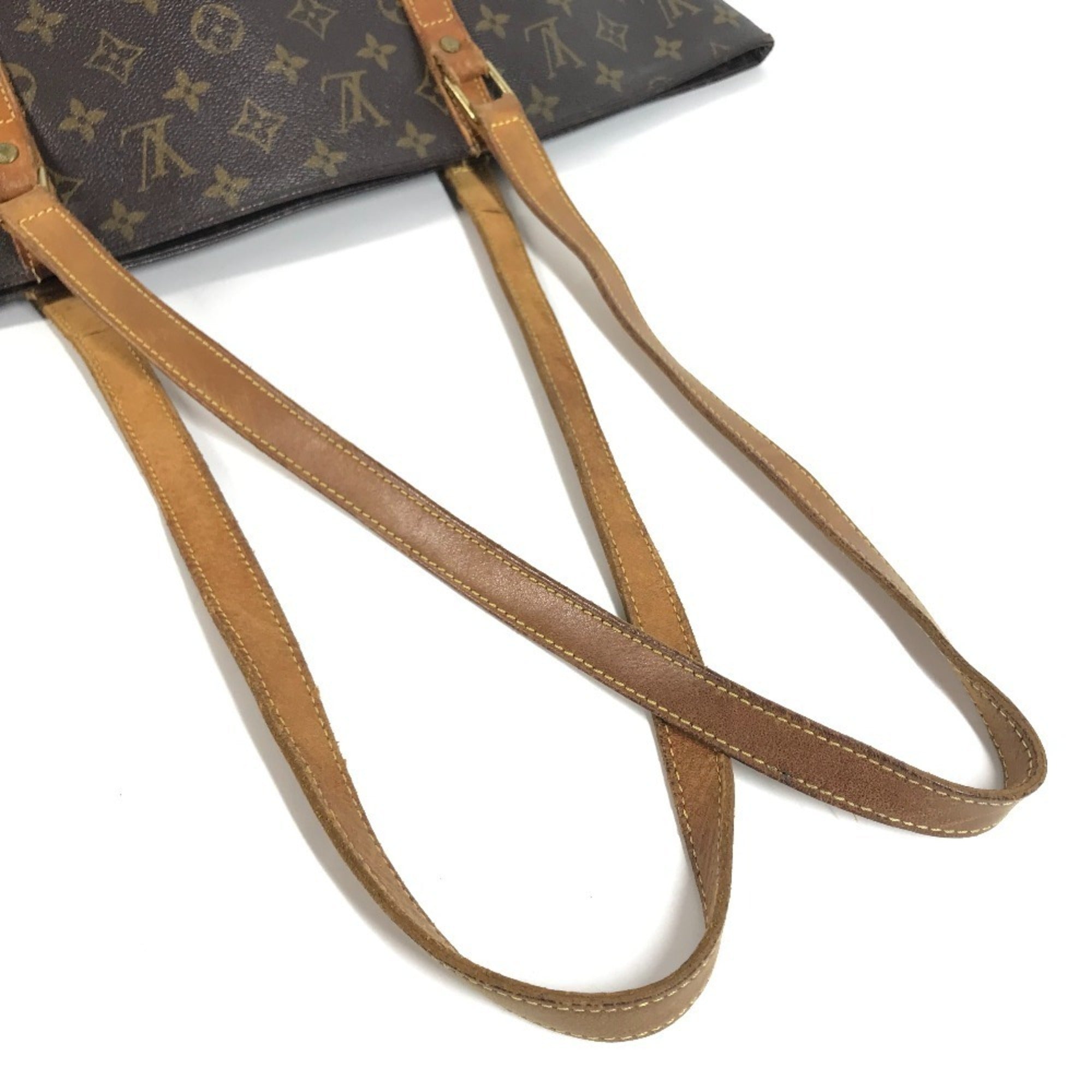Louis Vuitton Brown Galle Monogram Shoulder Bag Tote Bag (Pre-Owned)