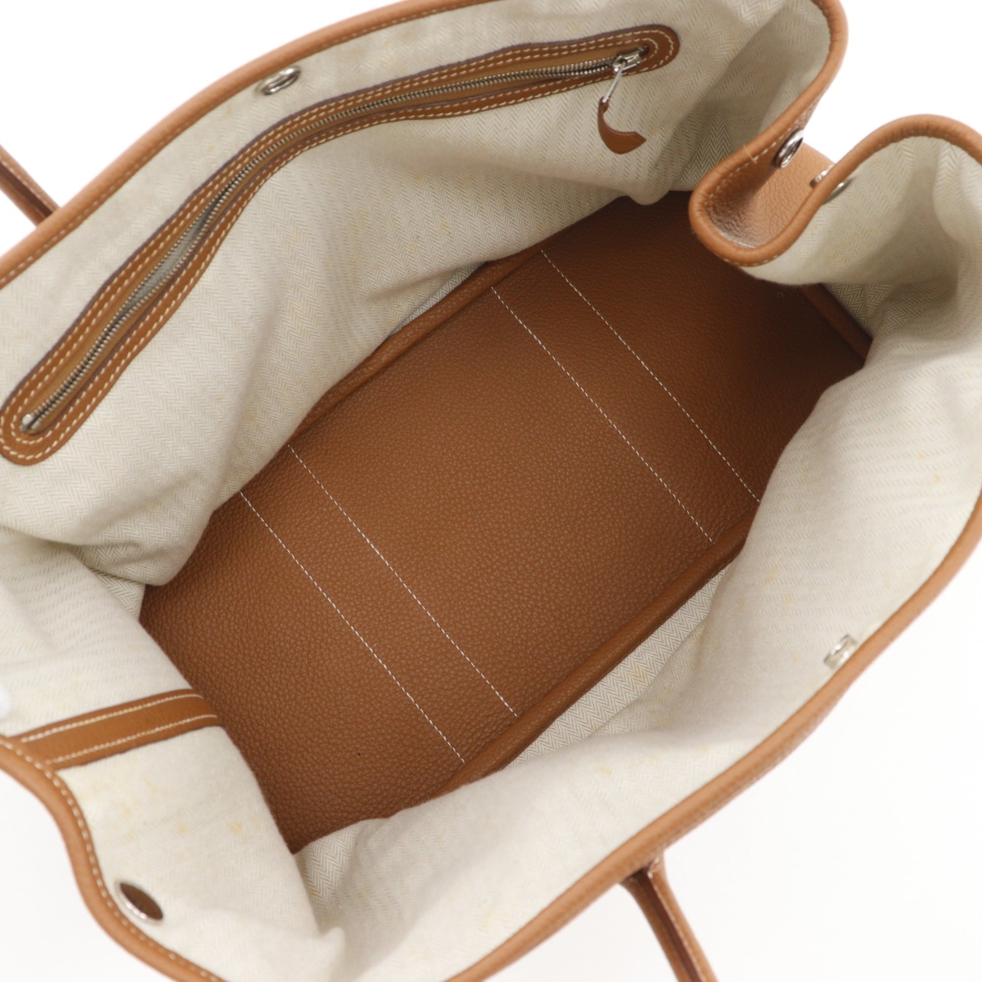 Hermes Brown Negonda Leather Tote Bag (Pre-Owned)