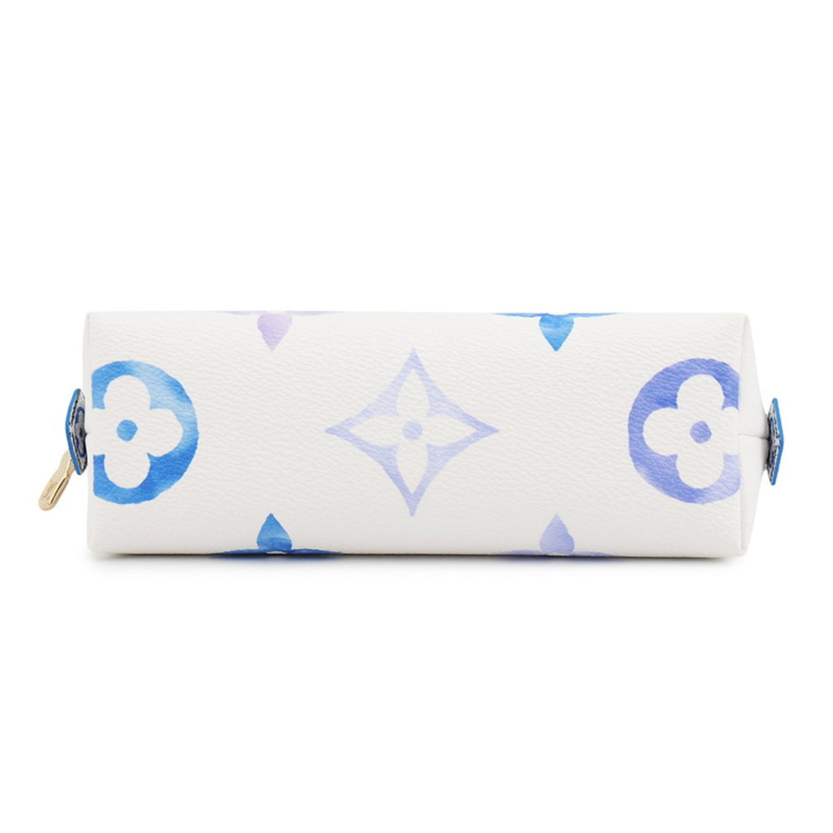 Louis Vuitton Monogram Blue Cream Monogram Pochette Pouch (Pre-Owned)