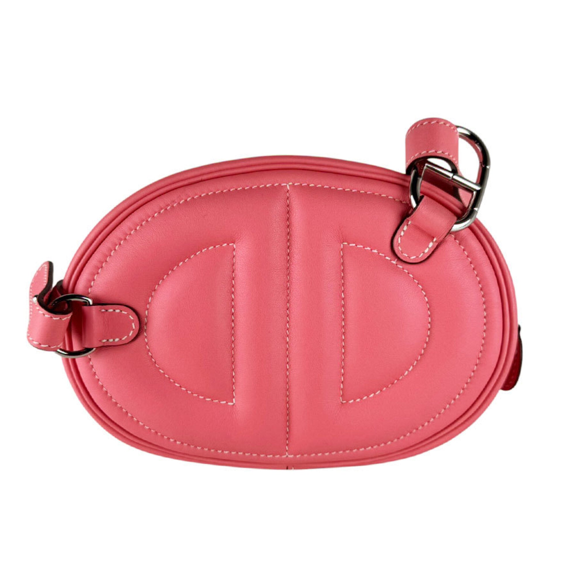 Hermes Pink Swift Leather Shoulder Bag (Pre-Owned)