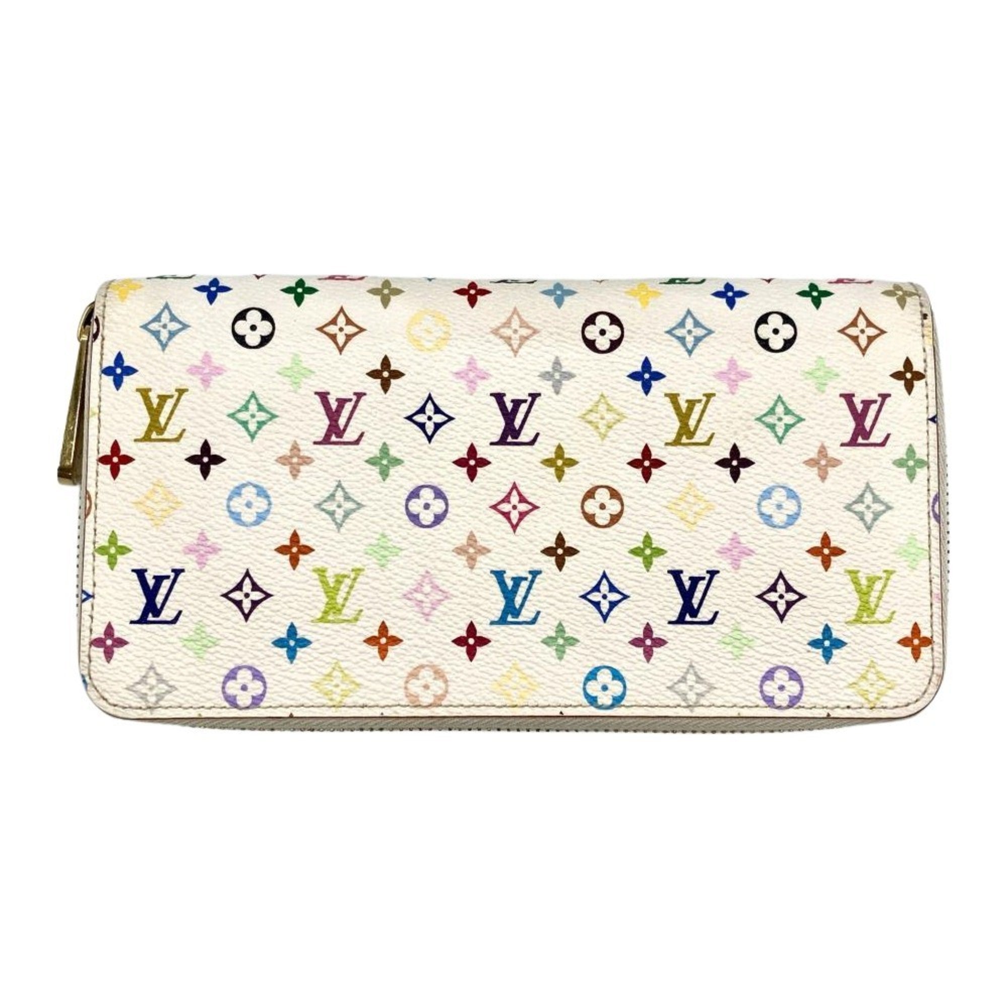 Louis Vuitton Blanc Monogram Multicolore Coin Purse/Coin Case (Pre-Owned)
