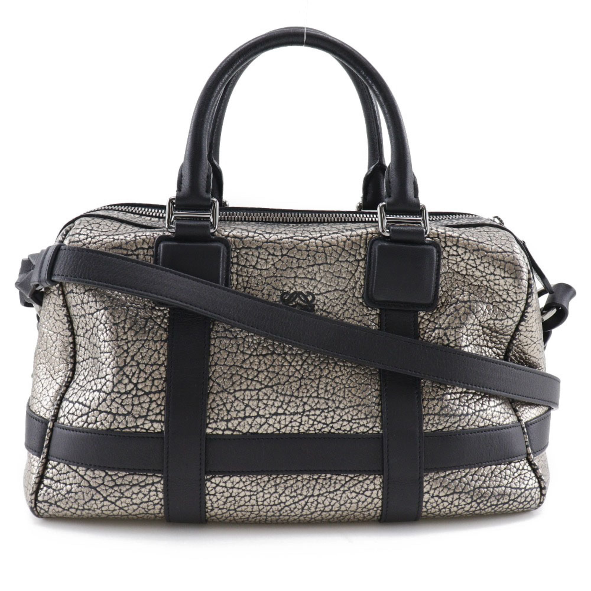 Loewe Black Leather Handbag (Pre-Owned)