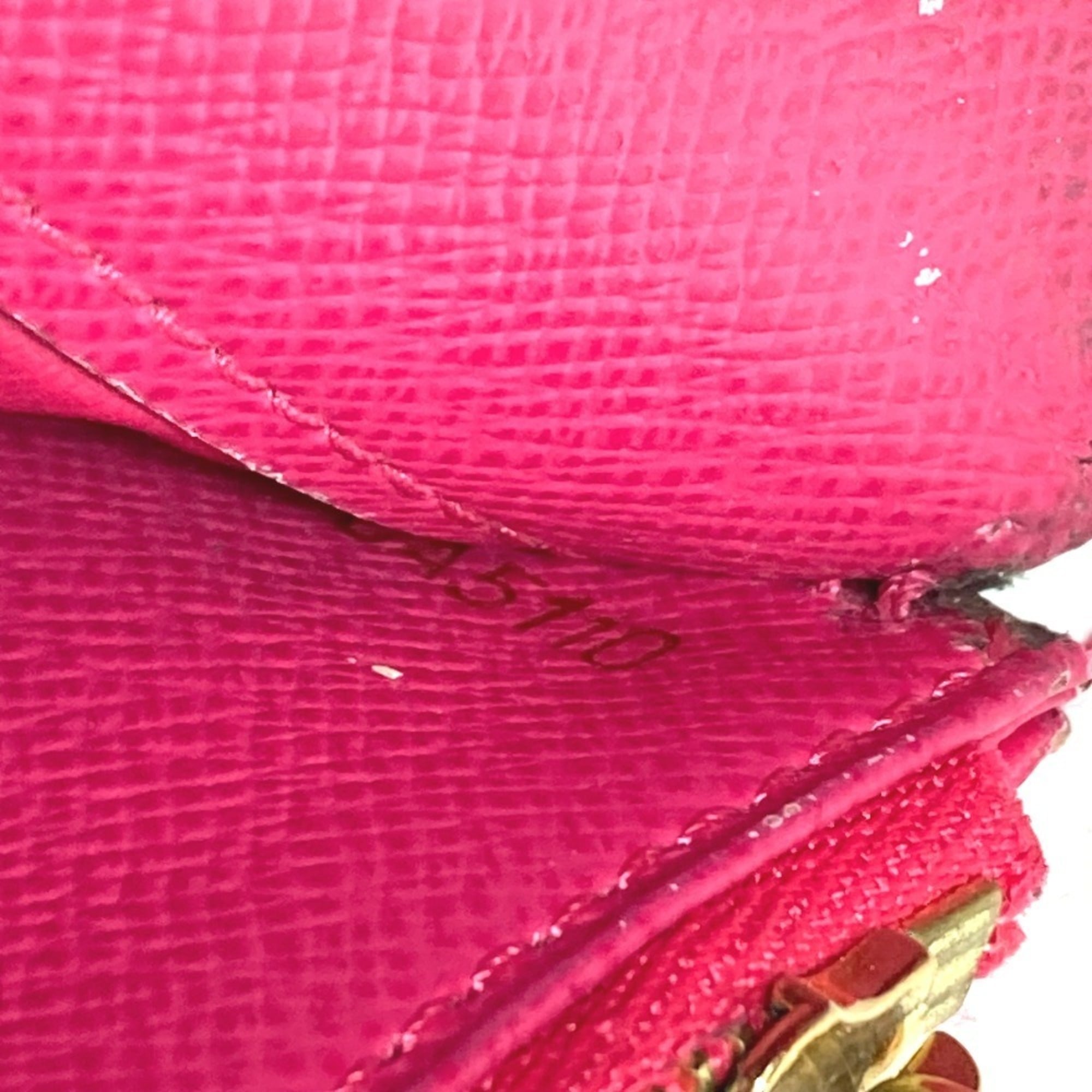 Louis Vuitton Black Pink Monogram Multicolore Long Wallet (Bi-Fold) (Pre-Owned)