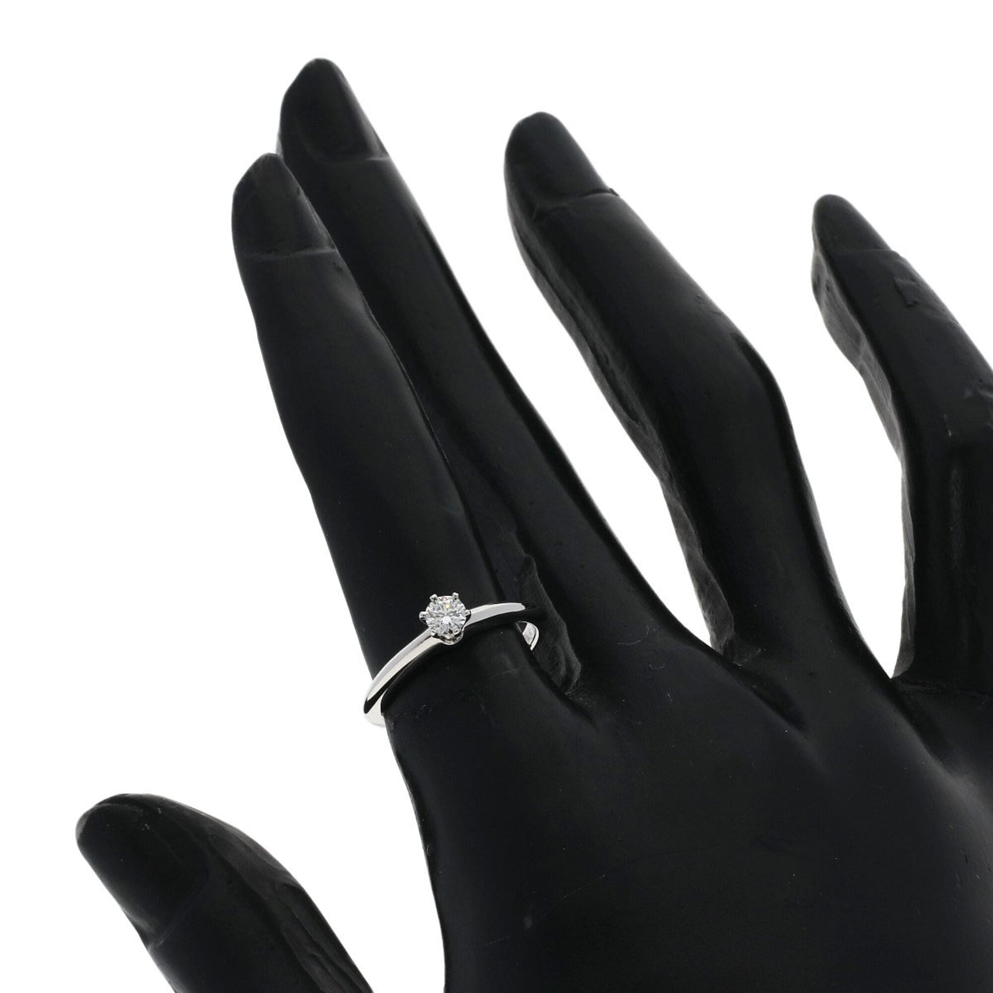 Tiffany Platinum 950 Band Ring (Pre-Owned)