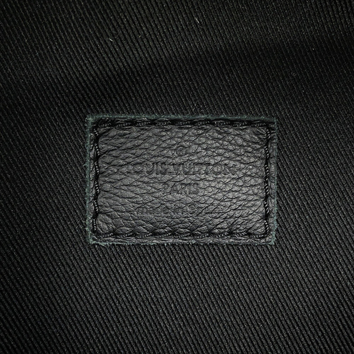Louis Vuitton Black Noir Monogram Shadow Sling Bag (Pre-Owned)