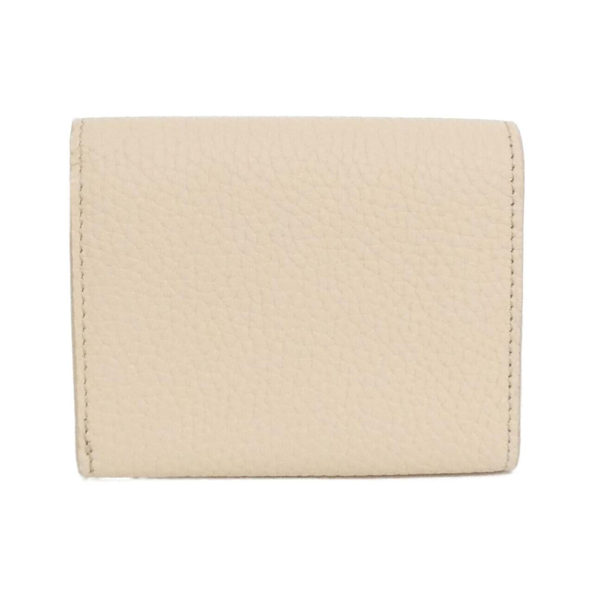 Louis Vuitton Sand Leather Wallet (Bi-Fold) (Pre-Owned)