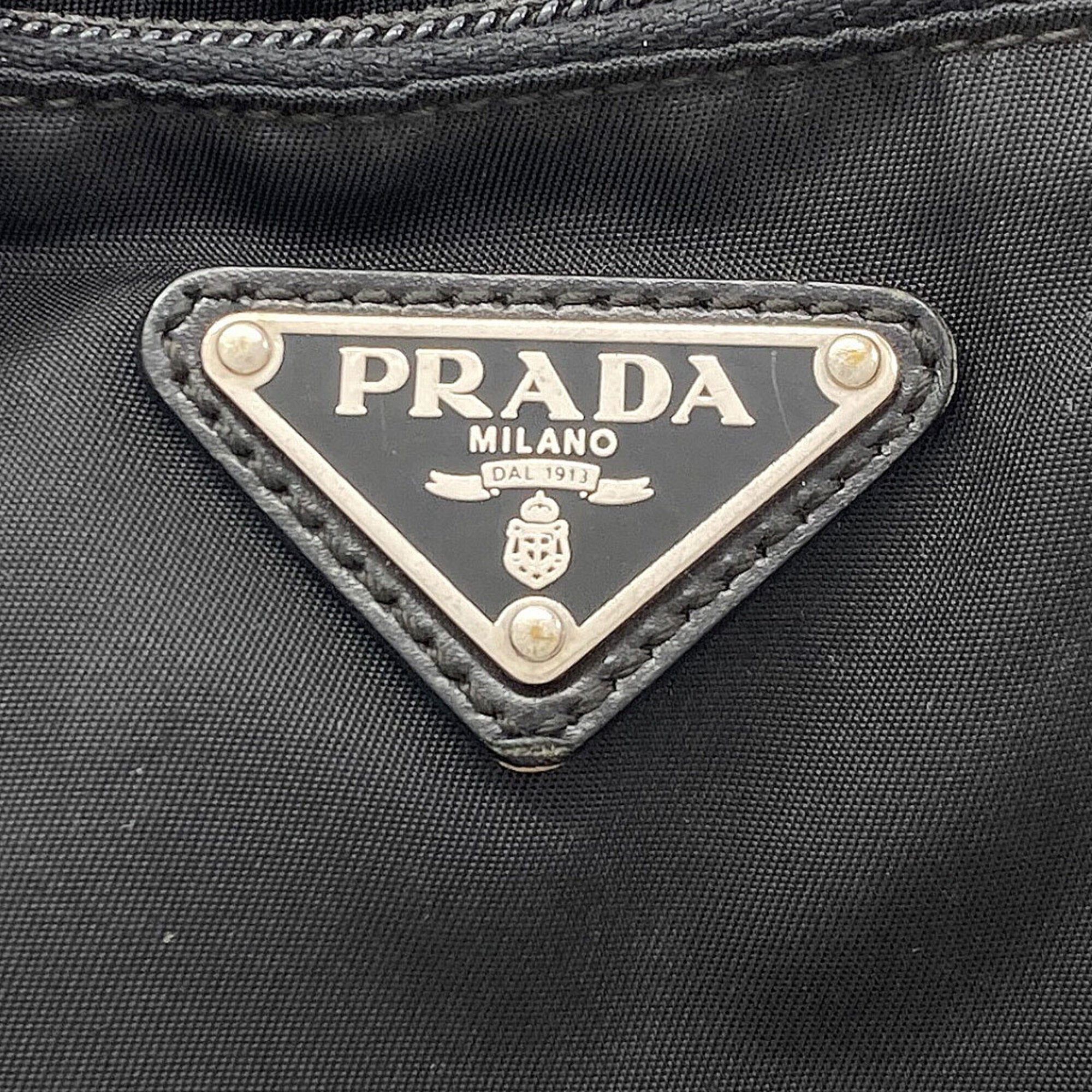 Prada Black Nylon Tote Bag (Pre-Owned)