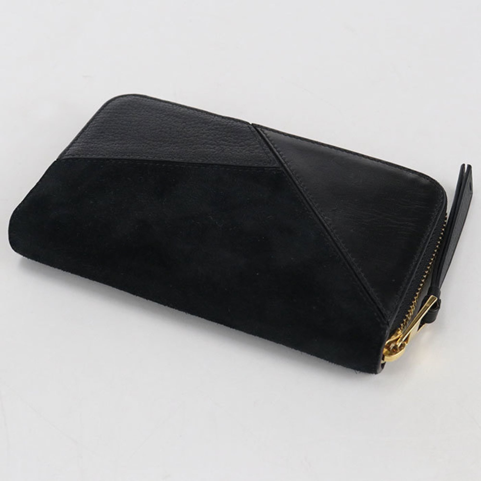 Loewe Black Leather Coin Purse/Coin Case (Pre-Owned)